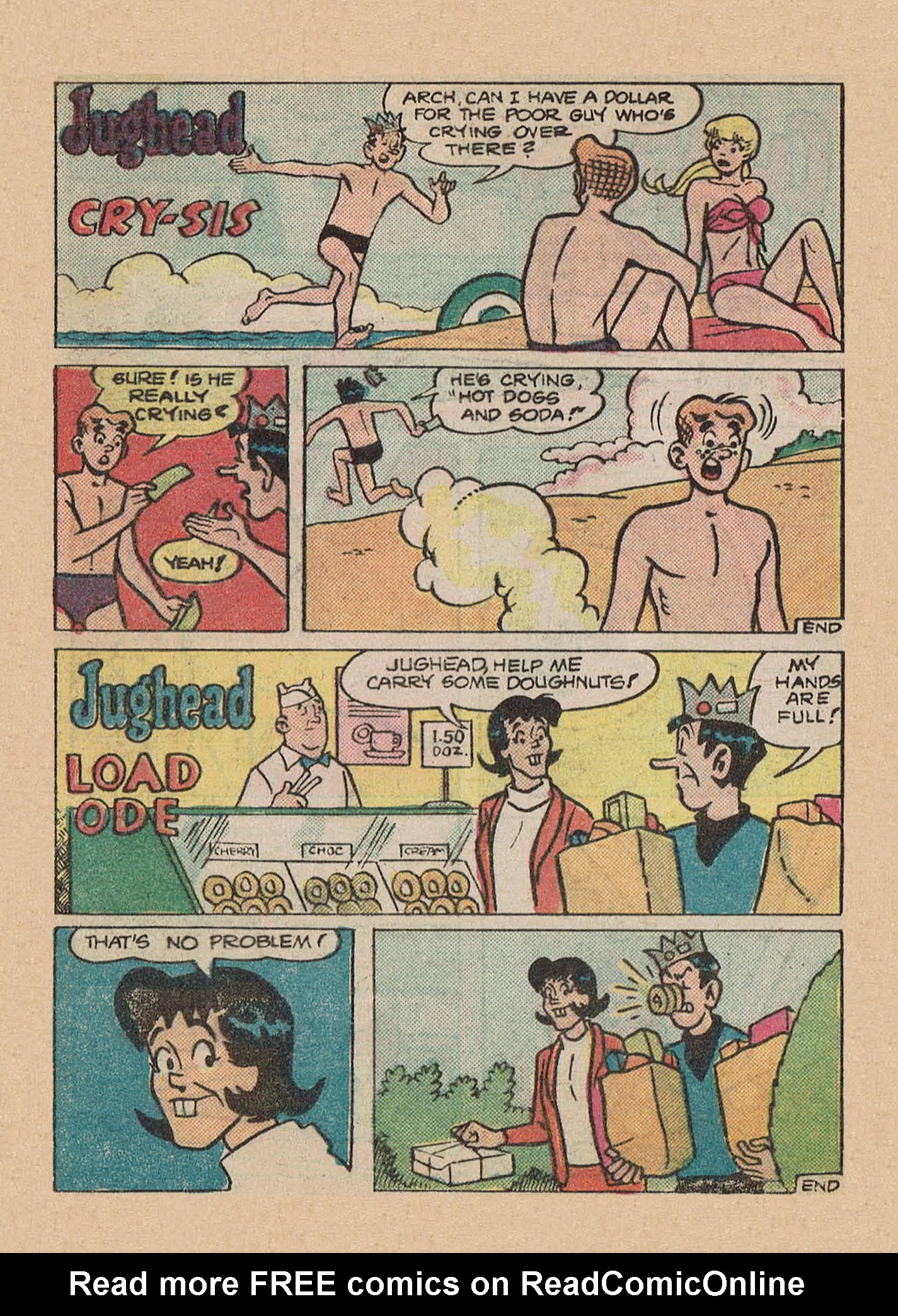 Read online Jughead Jones Comics Digest comic -  Issue #46 - 96