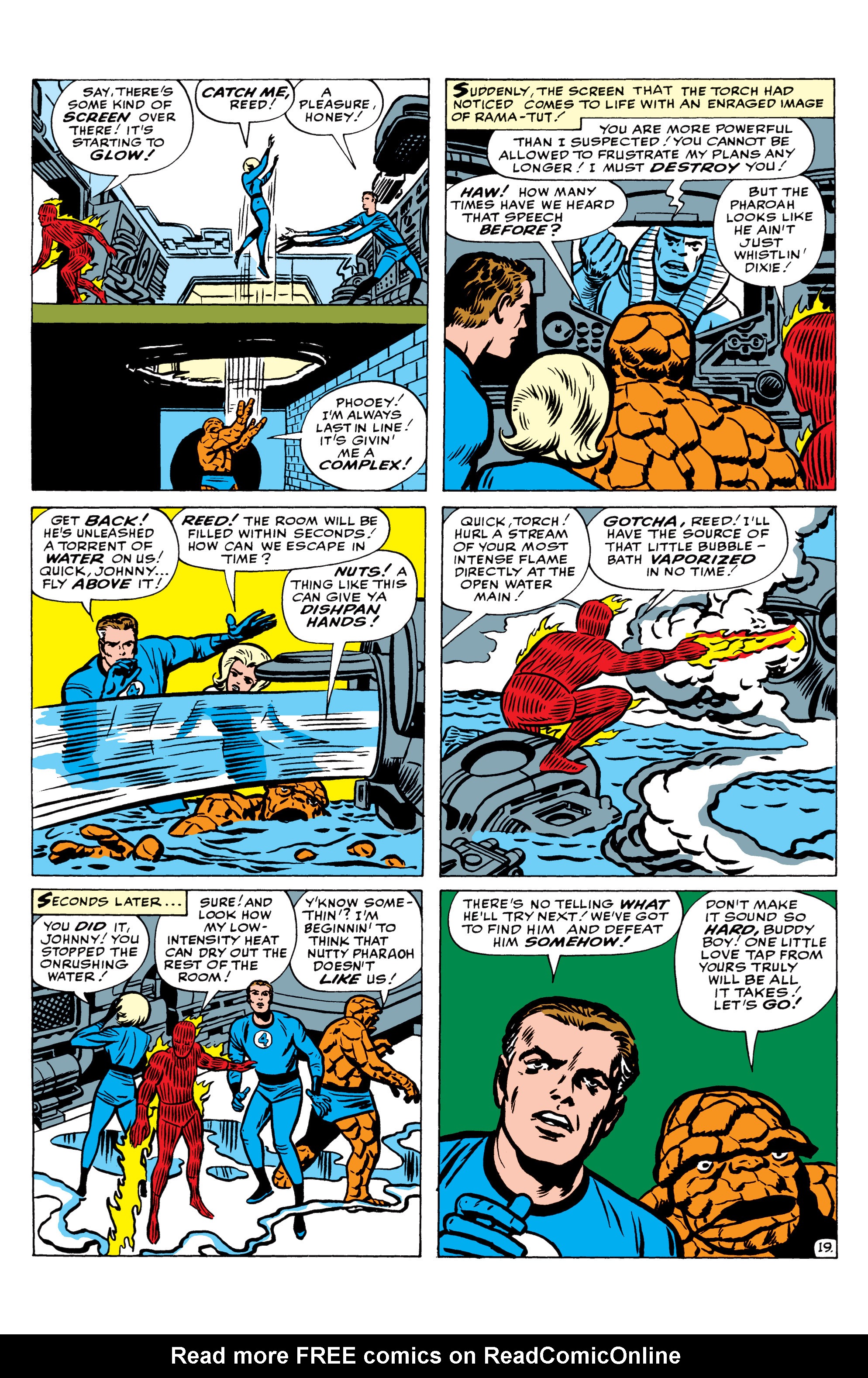 Read online Fantastic Four (1961) comic -  Issue #19 - 20