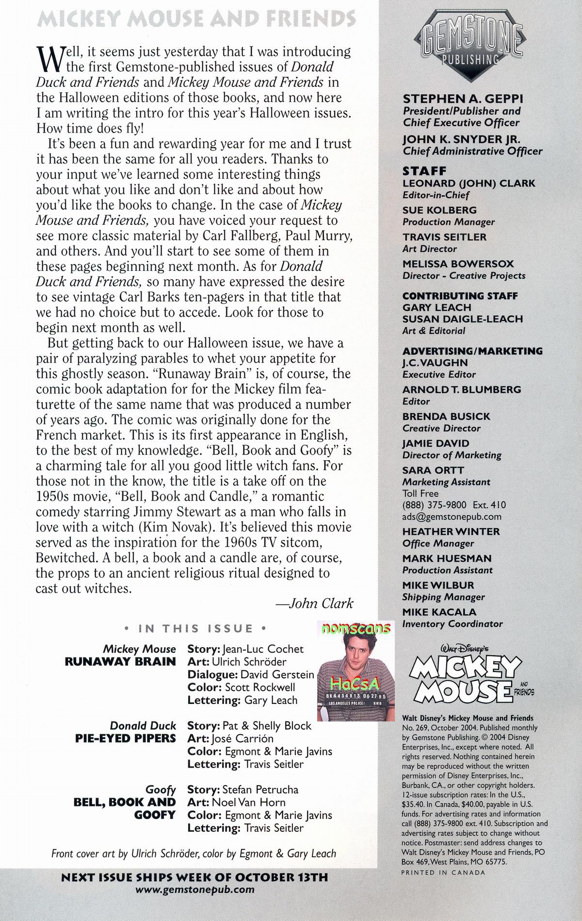 Read online Walt Disney's Mickey Mouse comic -  Issue #269 - 2