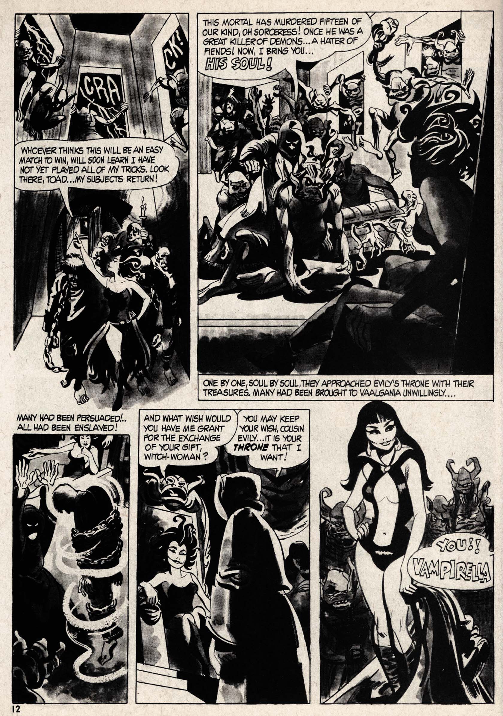Read online Vampirella (1969) comic -  Issue #2 - 12