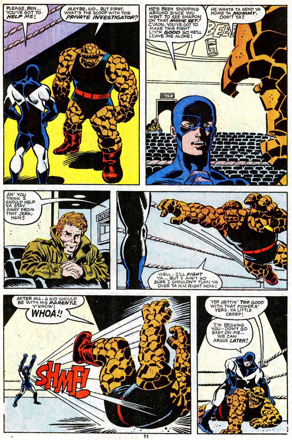 Read online The Thing comic -  Issue #32 - 12