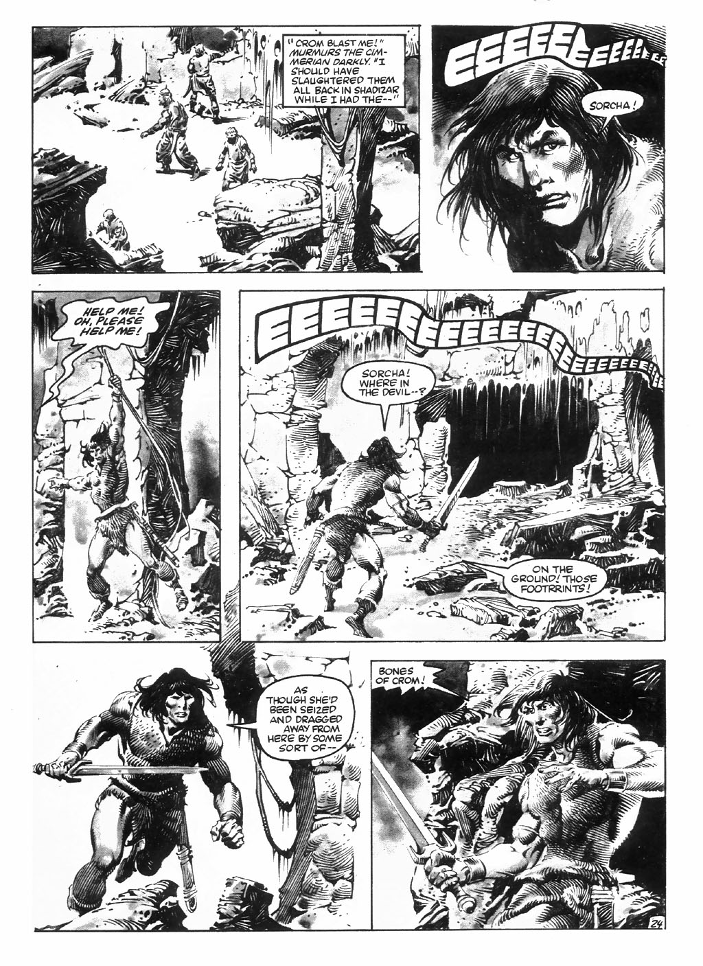 Read online The Savage Sword Of Conan comic -  Issue #98 - 30