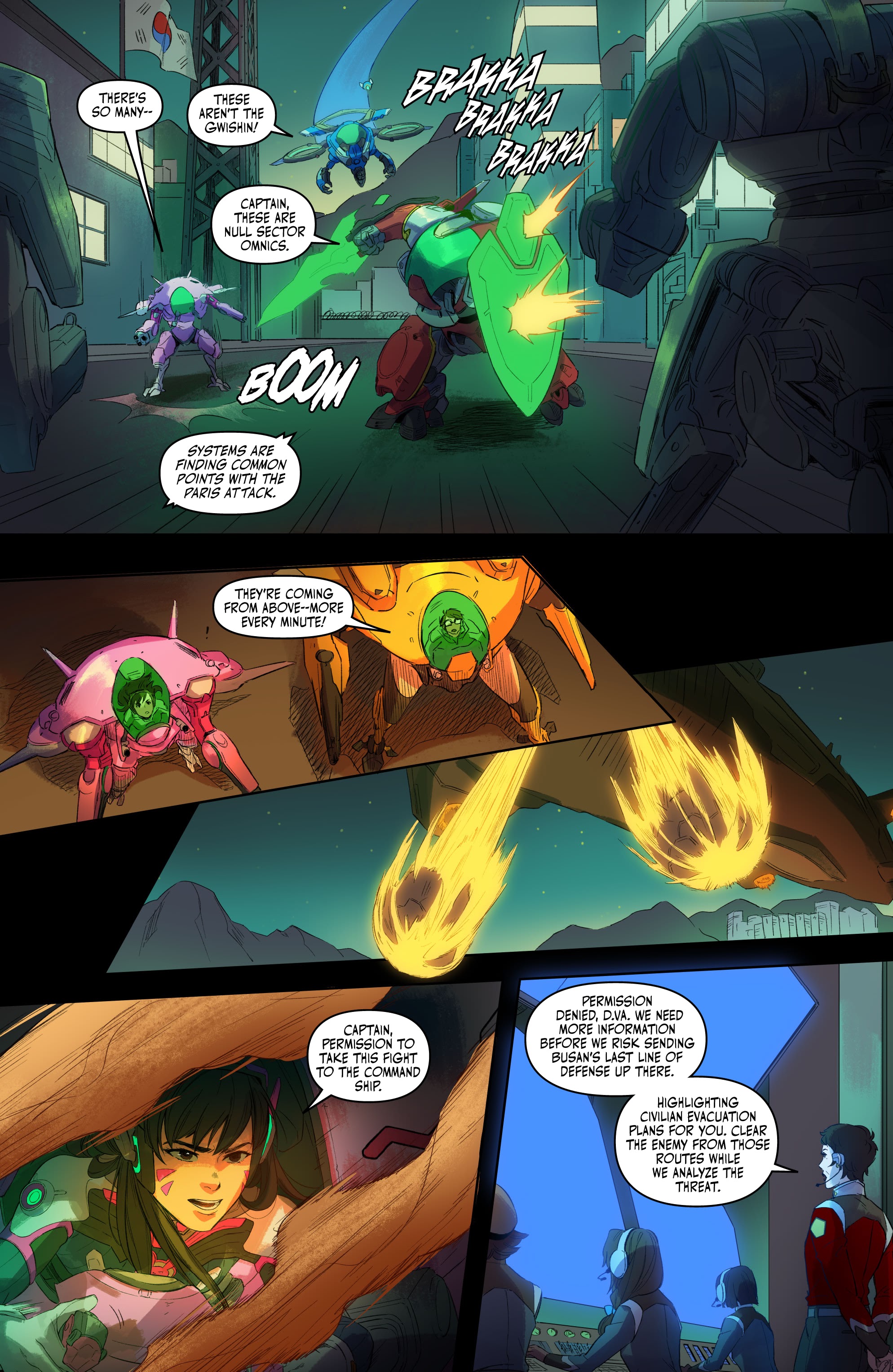 Read online Overwatch: New Blood comic -  Issue #5 - 8
