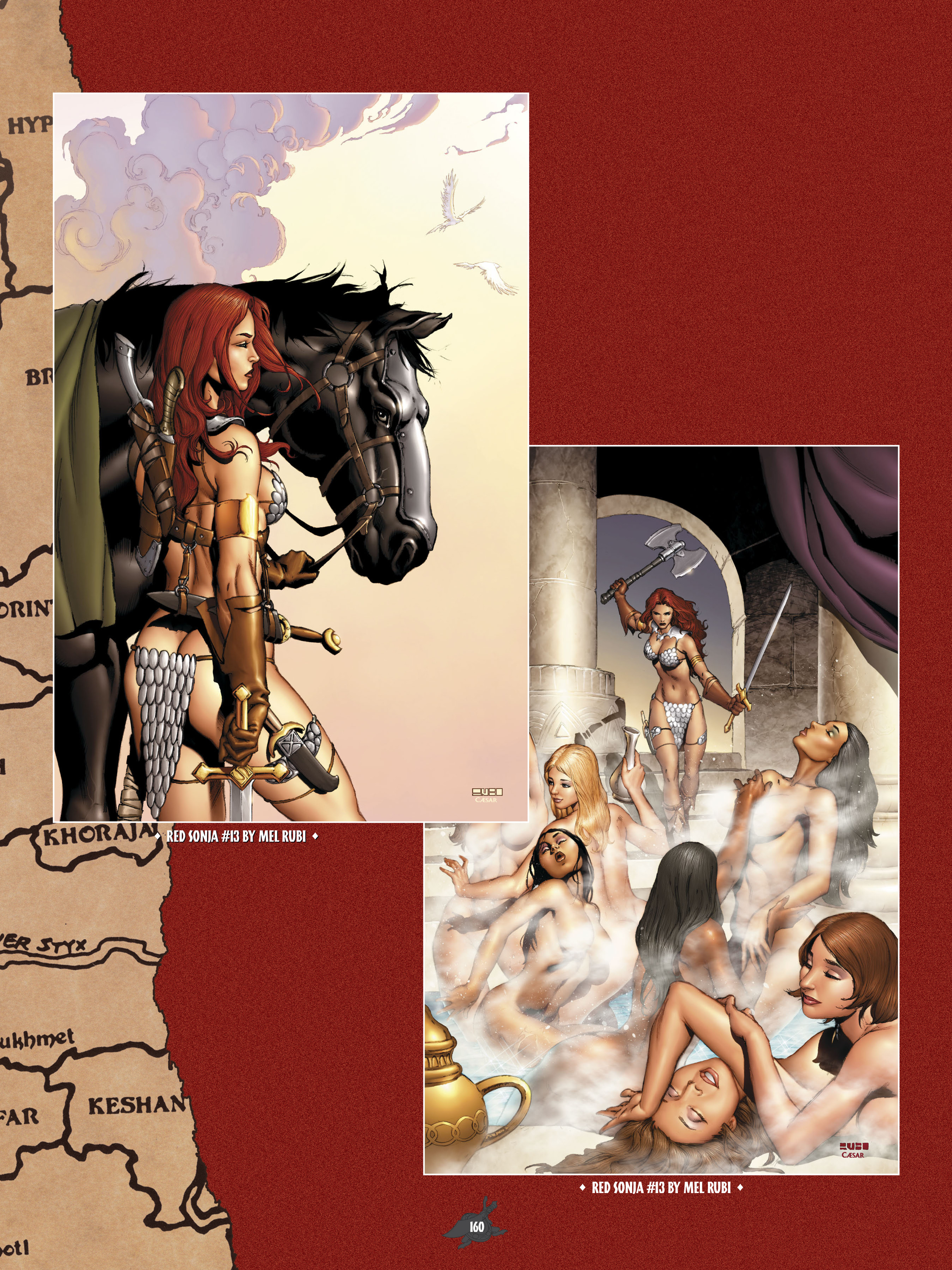 Read online The Art of Red Sonja comic -  Issue # TPB 1 (Part 2) - 53