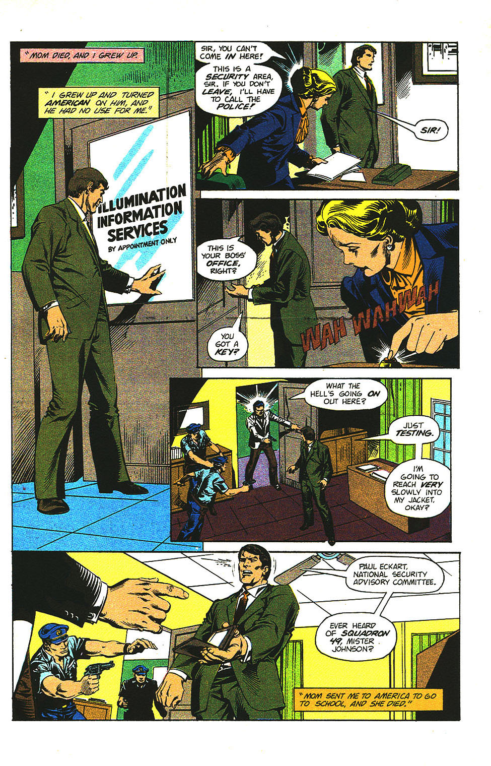 Read online Whisper (1986) comic -  Issue #1 - 7