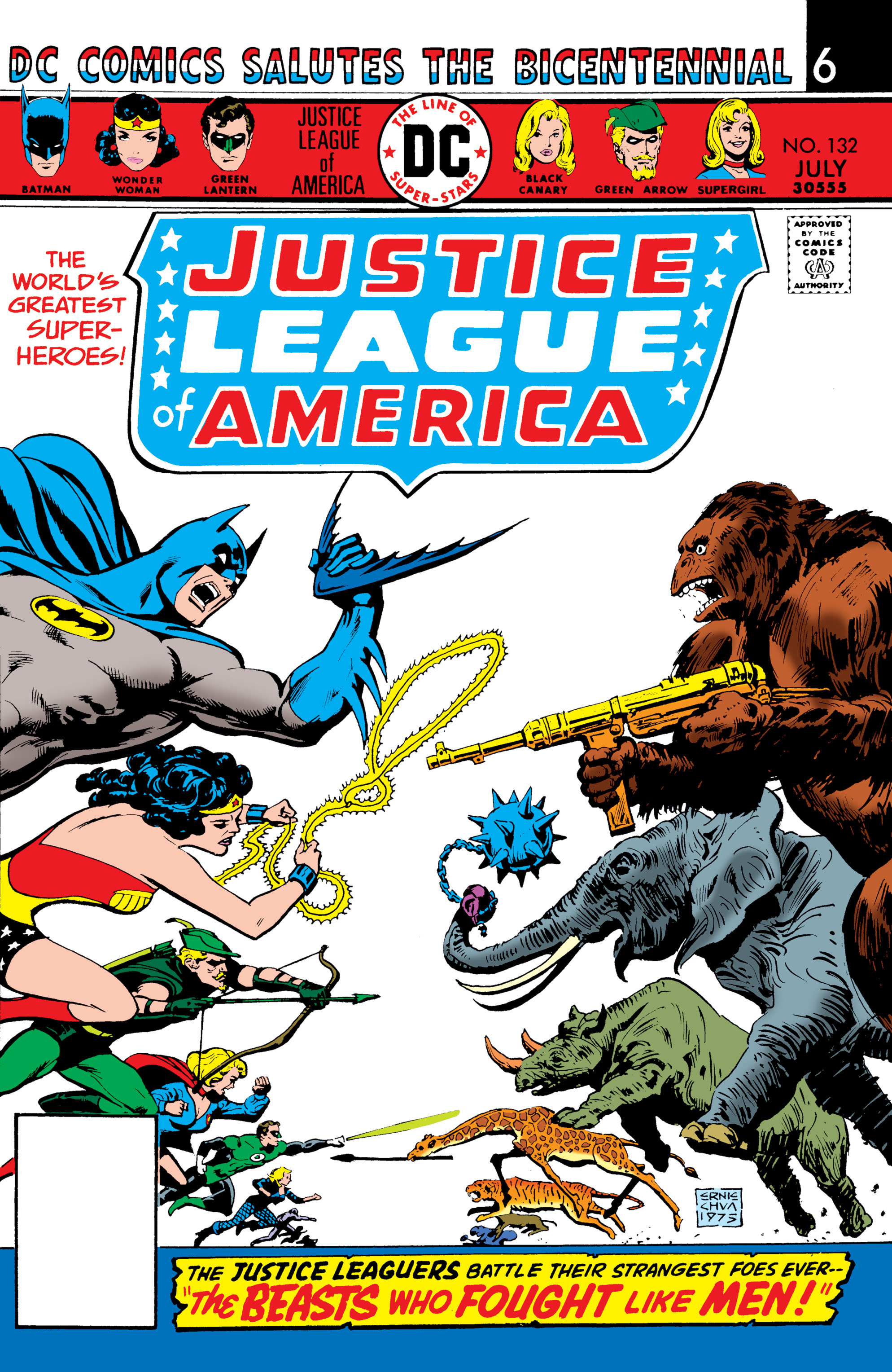 Read online Justice League of America (1960) comic -  Issue #132 - 1