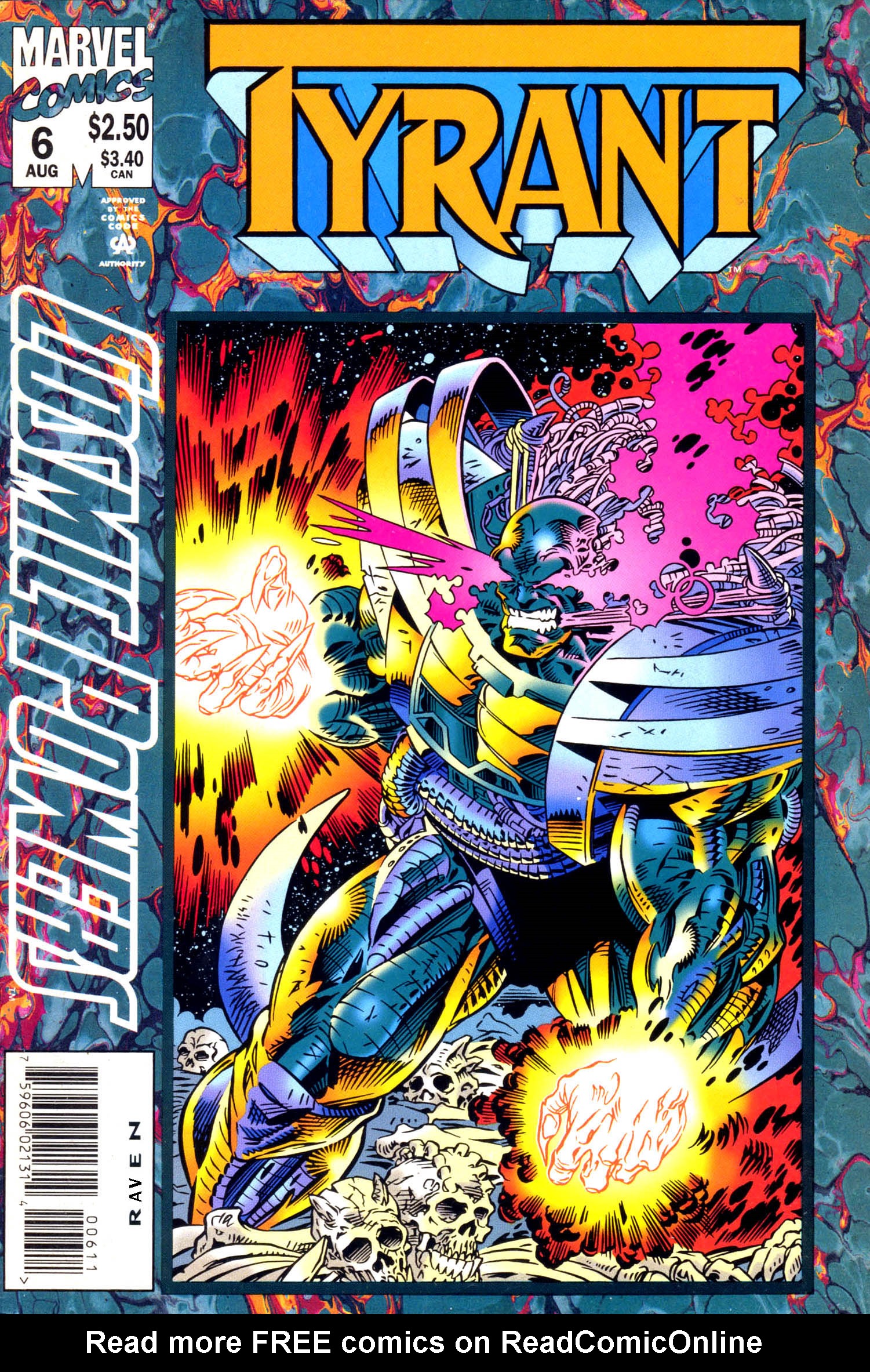 Read online Cosmic Powers comic -  Issue #6 - 1