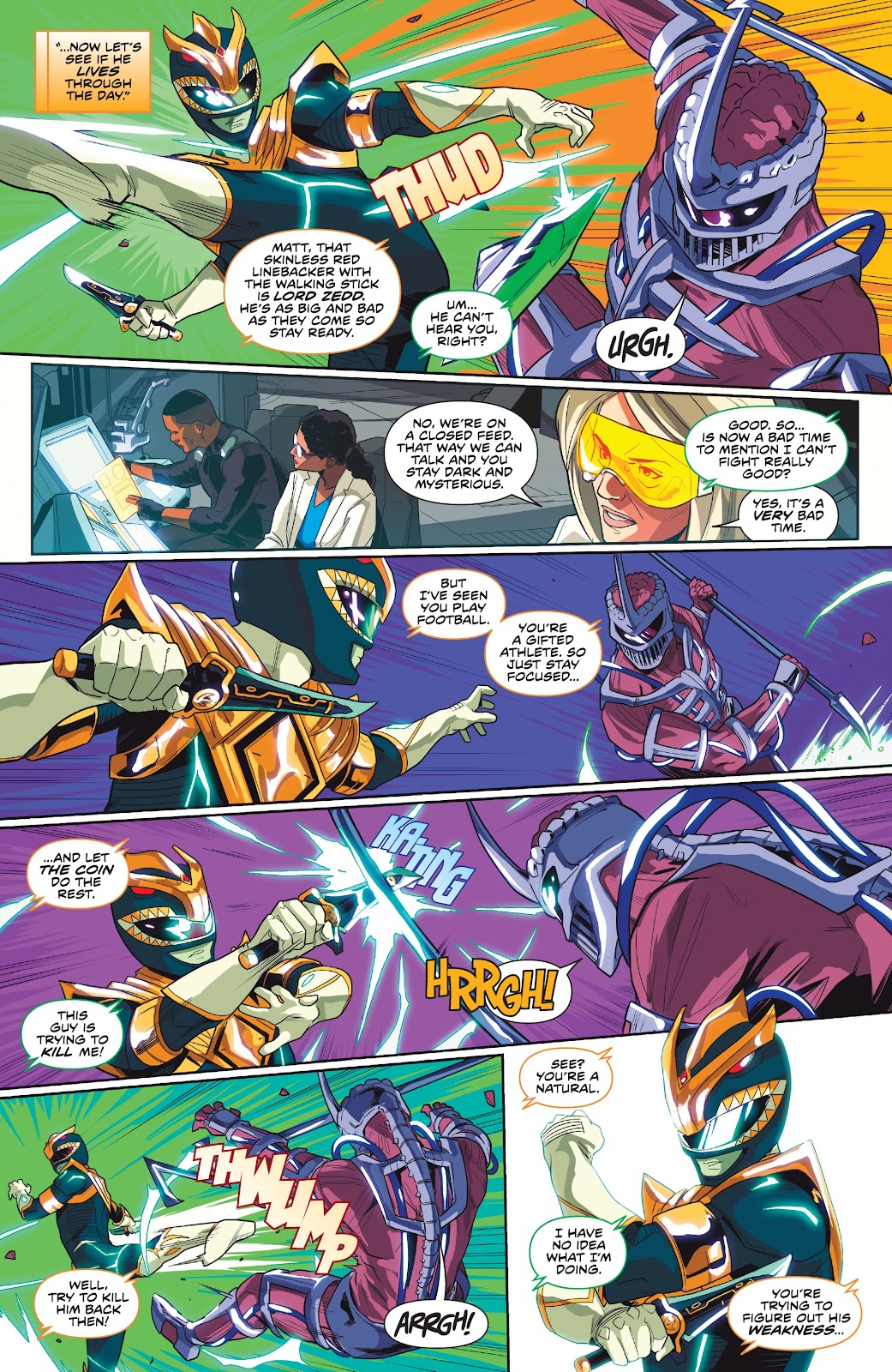 Mighty Morphin issue 5 - Page 7