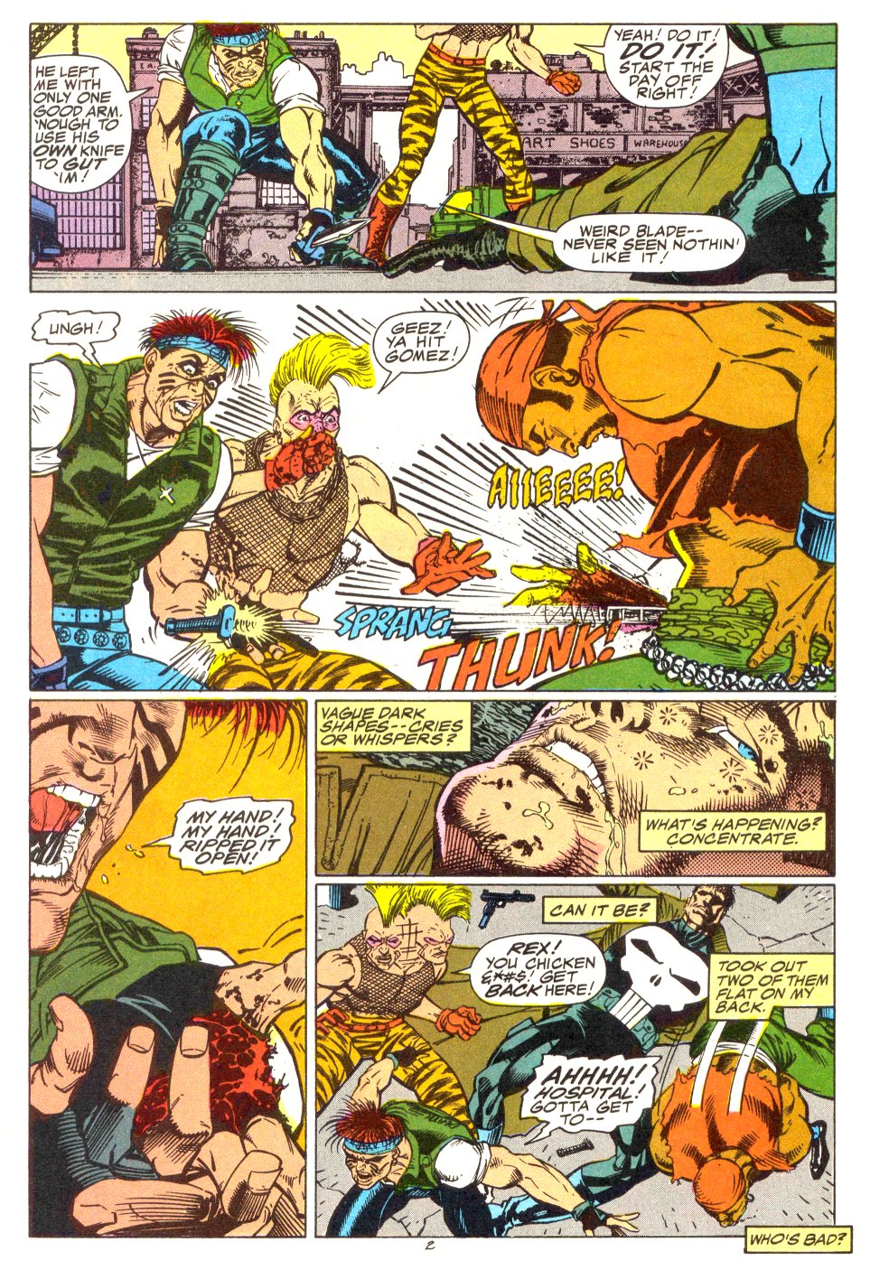 Read online The Punisher War Journal comic -  Issue #3 - 4