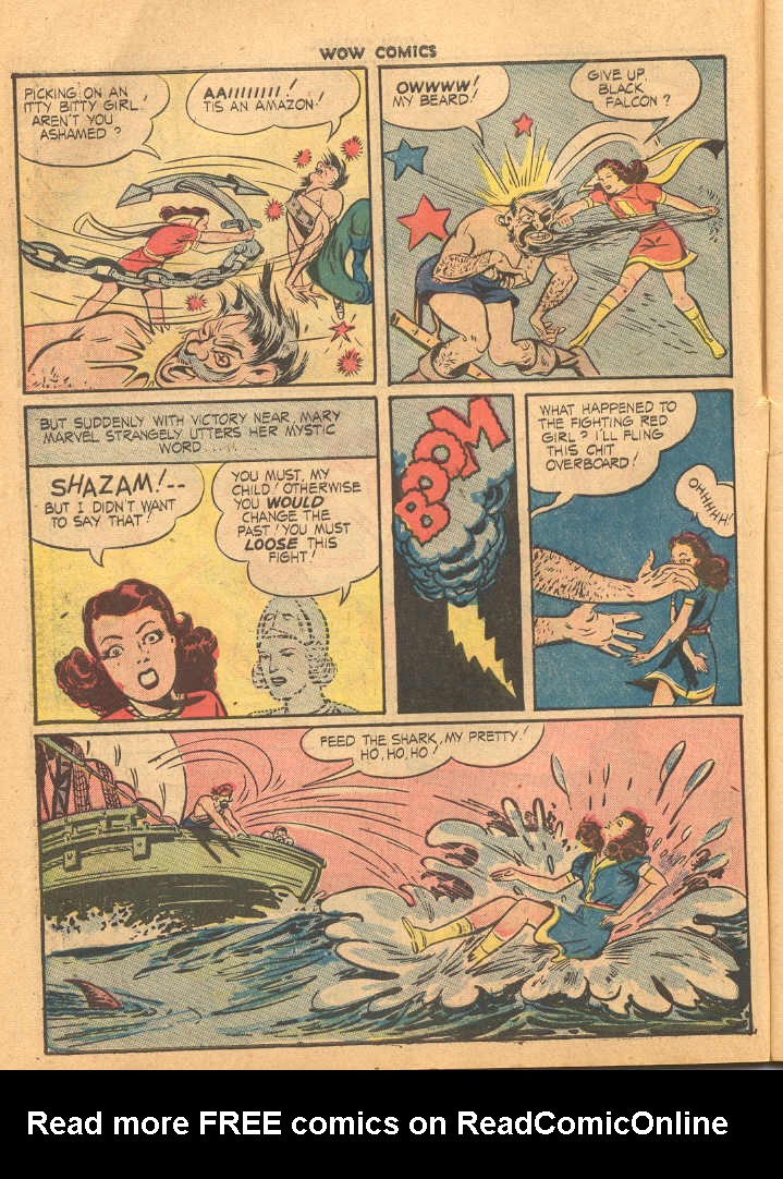 Read online Wow Comics comic -  Issue #19 - 12