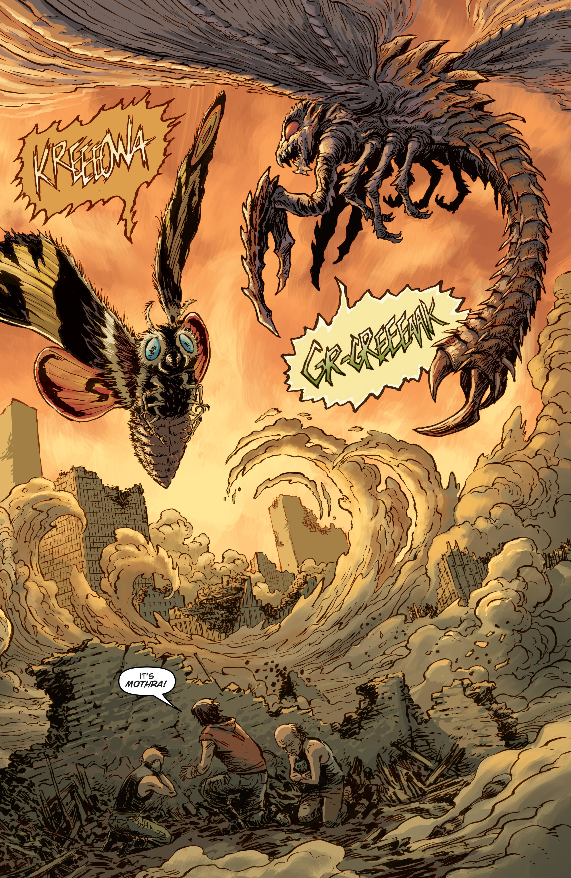 Read online Godzilla: Cataclysm comic -  Issue #3 - 18