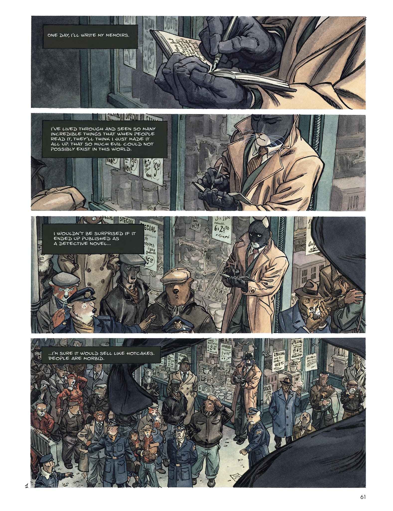 Read online Blacksad: The Collected Stories comic -  Issue # TPB (Part 1) - 62