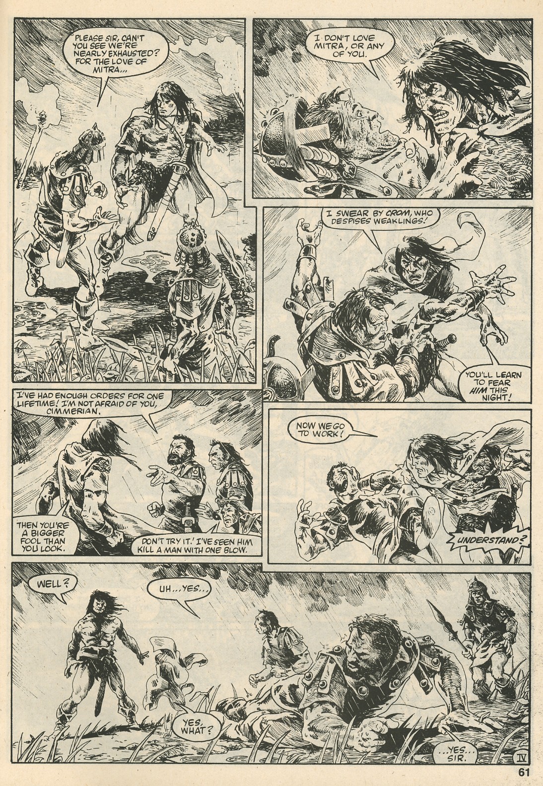 Read online The Savage Sword Of Conan comic -  Issue #108 - 61