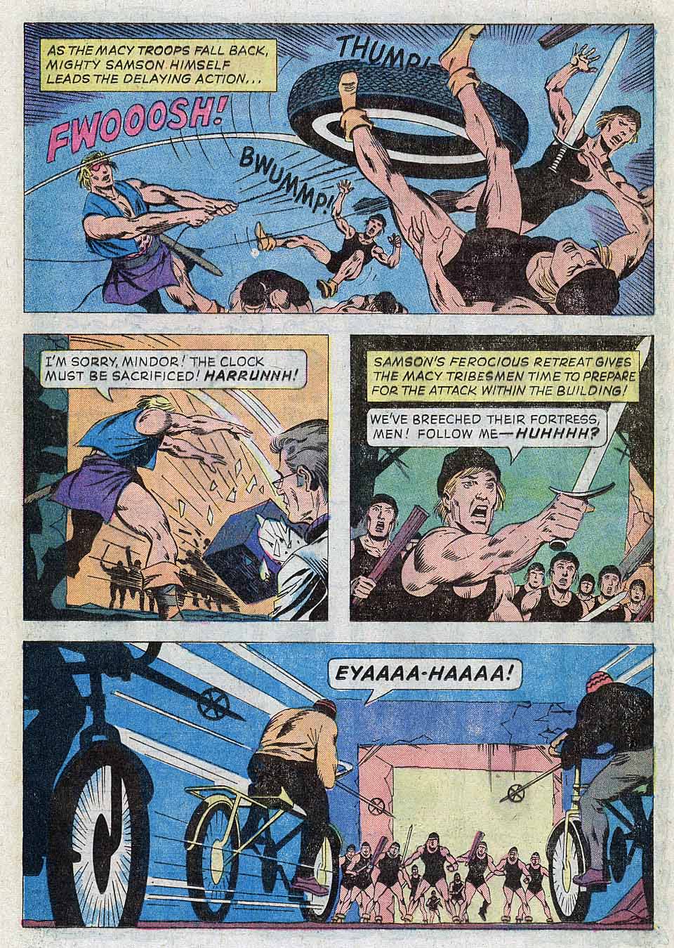 Read online Mighty Samson (1964) comic -  Issue #30 - 24