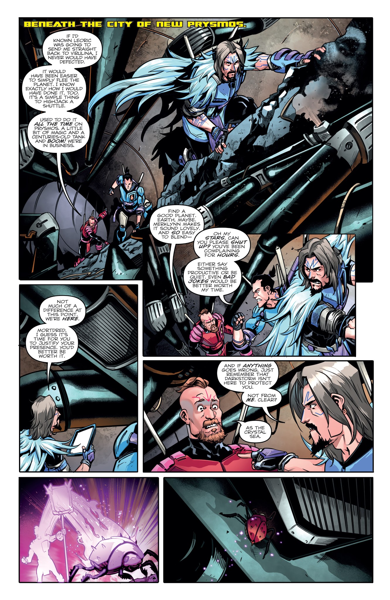 Read online Transformers vs. Visionaries comic -  Issue #3 - 16
