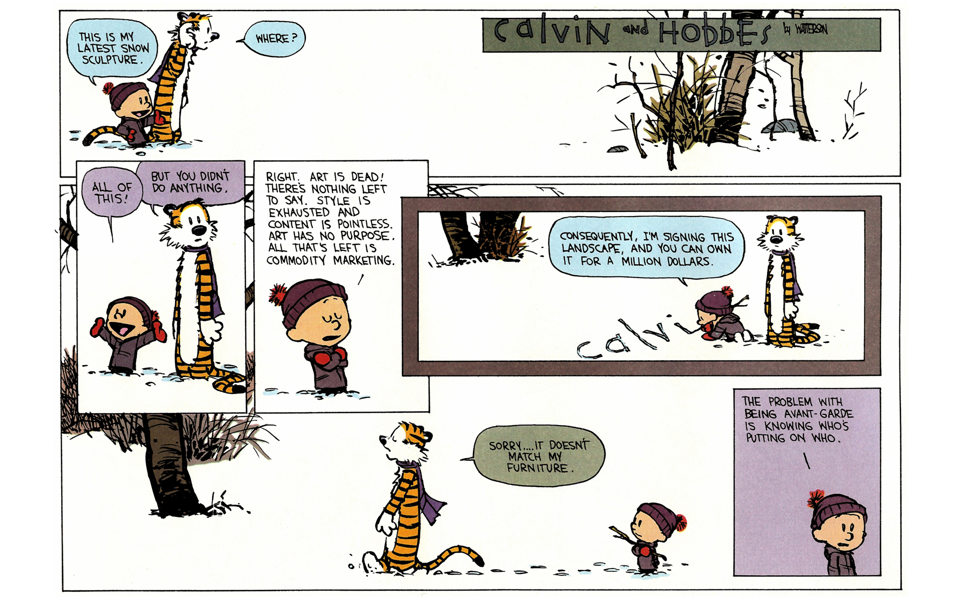Read online Calvin and Hobbes comic -  Issue #9 - 41