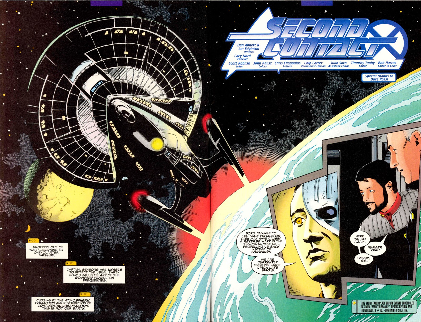 Star Trek: The Next Generation/X-Men: Second Contact issue Full - Page 6