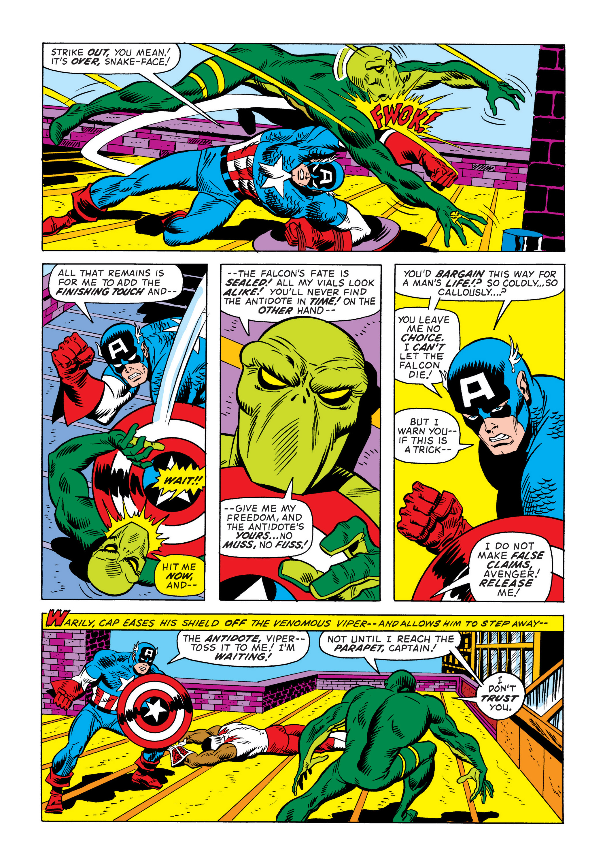 Read online Marvel Masterworks: Captain America comic -  Issue # TPB 7 (Part 2) - 98