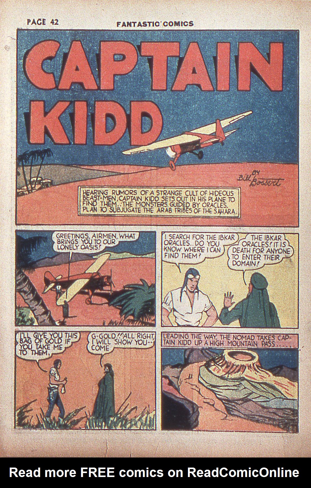 Read online Fantastic Comics comic -  Issue #4 - 43