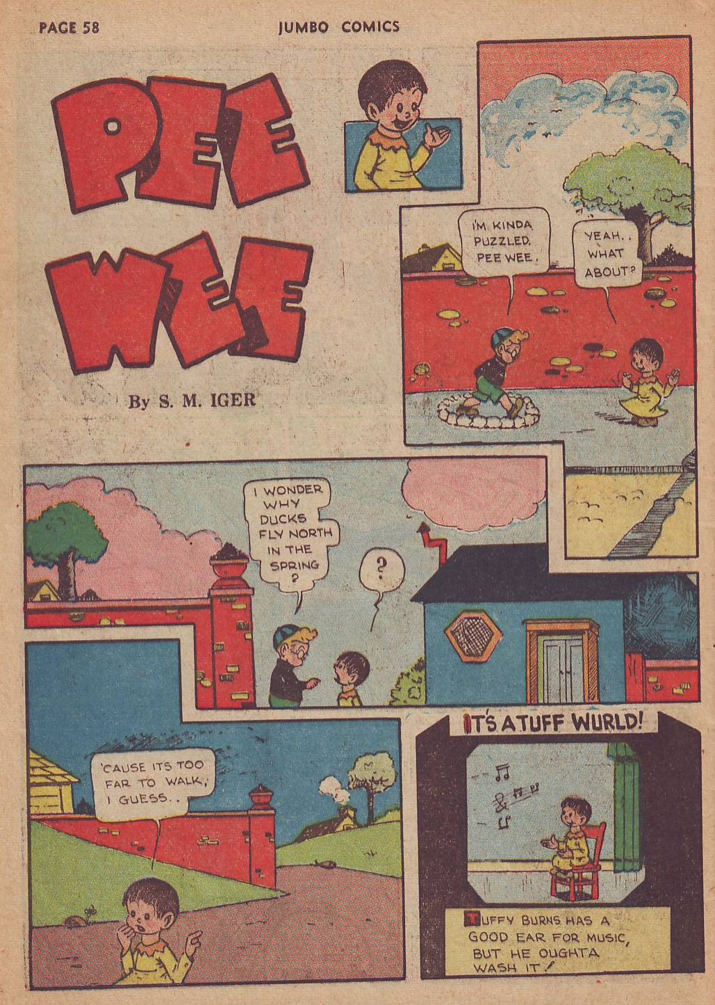 Read online Jumbo Comics comic -  Issue #39 - 59