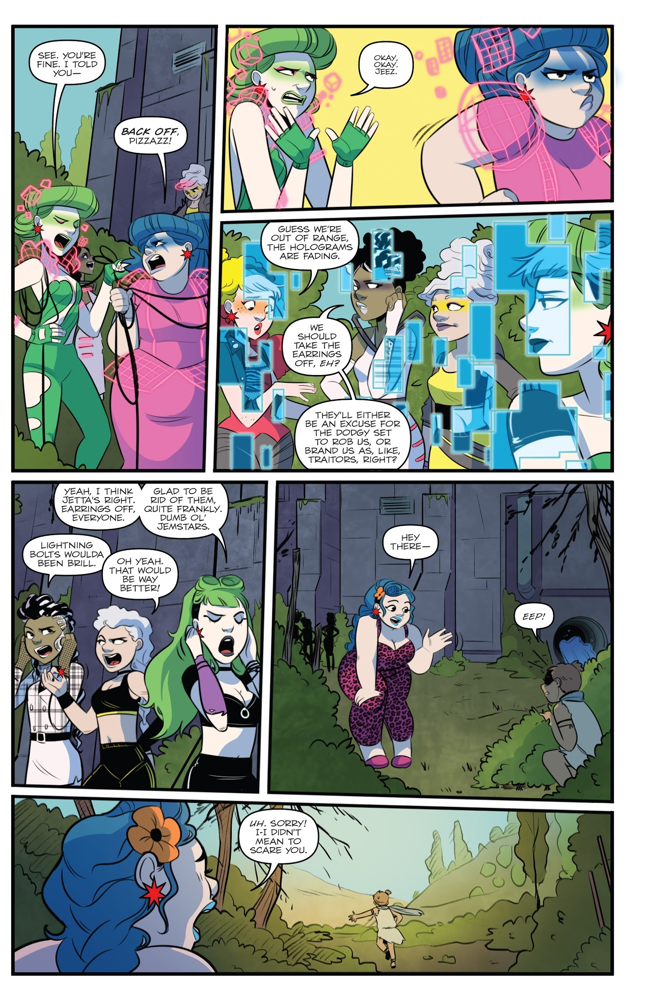 Read online Jem and the Holograms: The Misfits: Infinite comic -  Issue #2 - 7