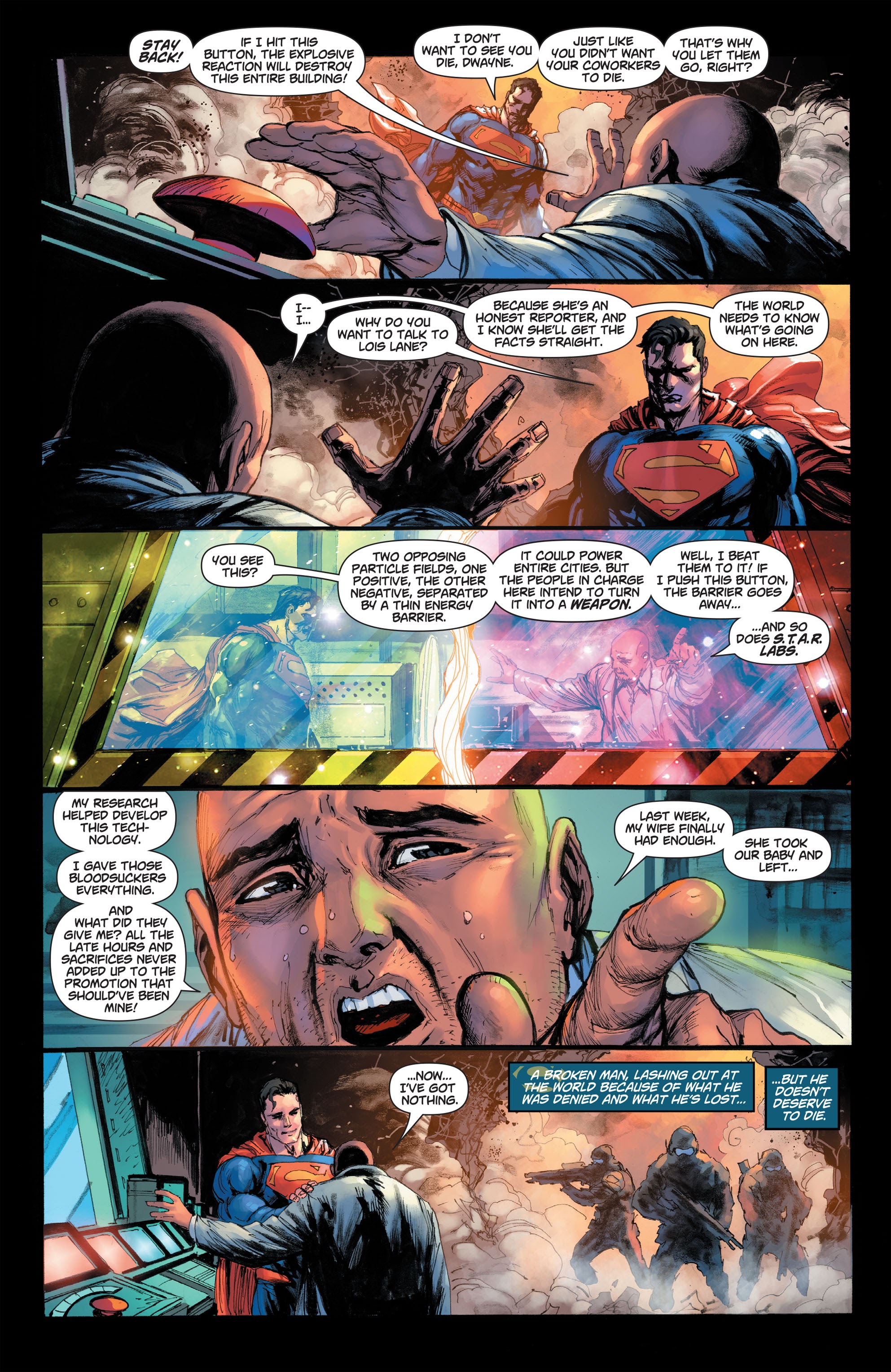 Read online Superman: Rebirth Deluxe Edition comic -  Issue # TPB 3 (Part 1) - 92
