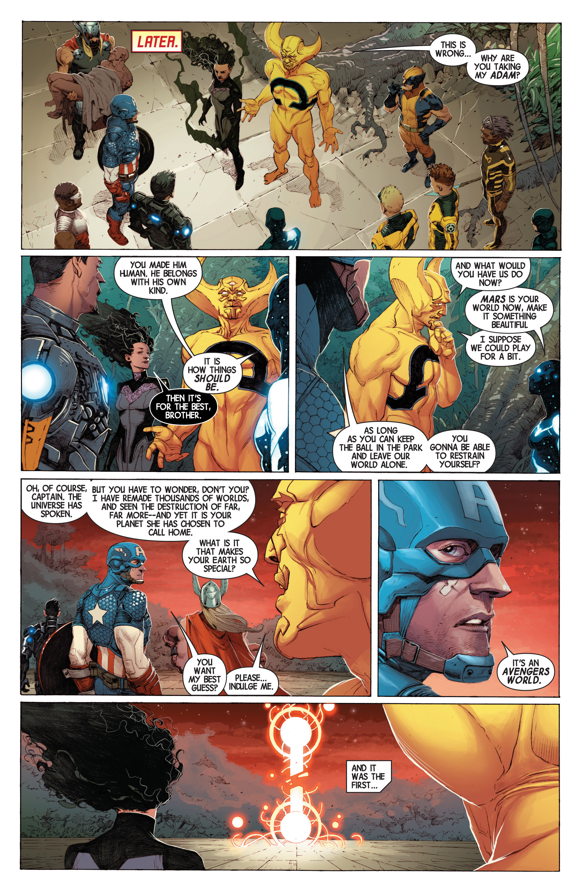 Read online Avengers by Jonathan Hickman Omnibus comic -  Issue # TPB 1 (Part 1) - 73