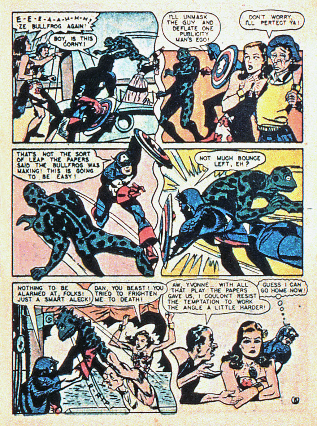 Read online Captain America Comics comic -  Issue #61 - 23