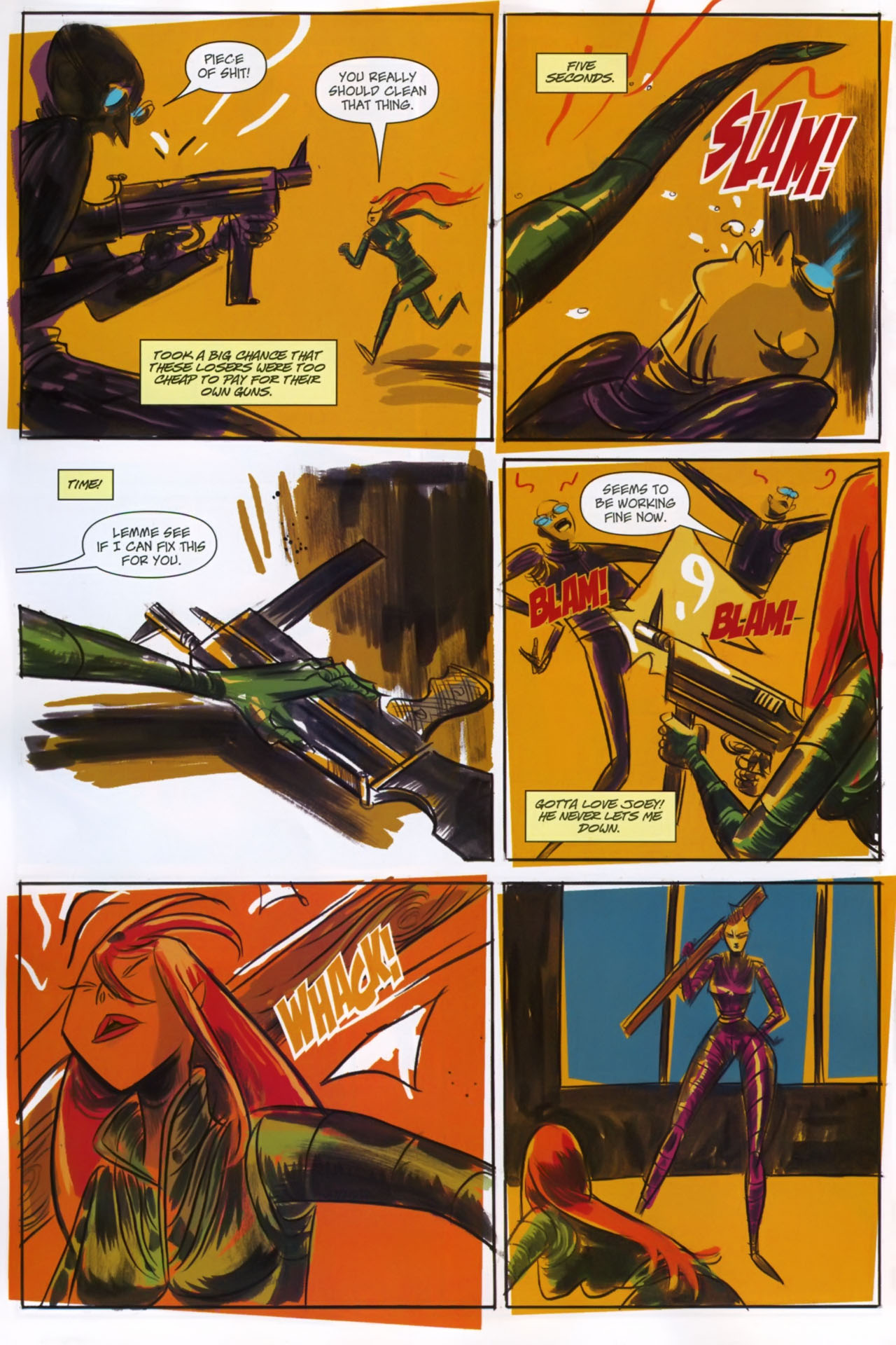 Read online Killing Girl comic -  Issue #5 - 27