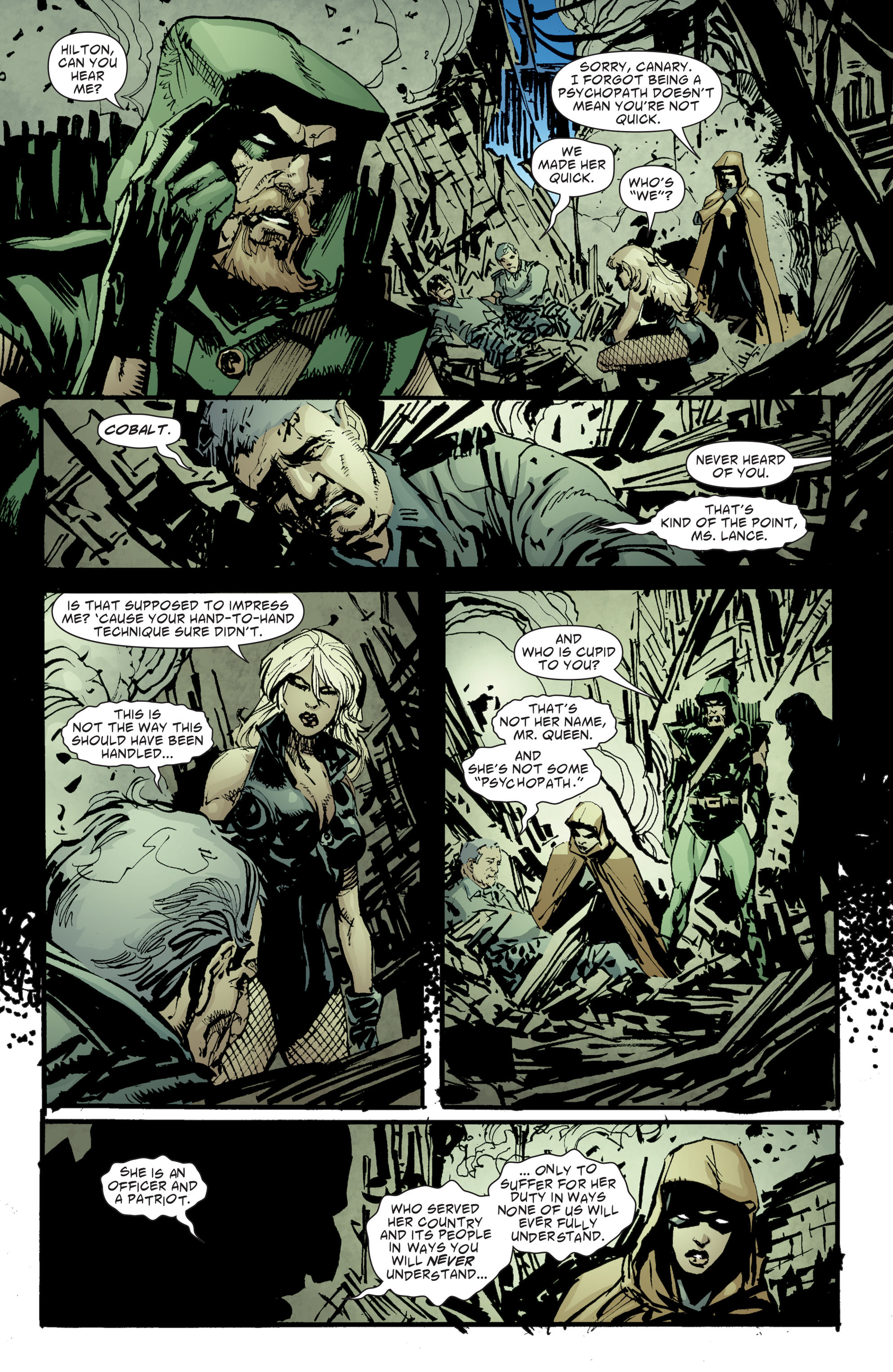 Read online Green Arrow/Black Canary comic -  Issue #28 - 18