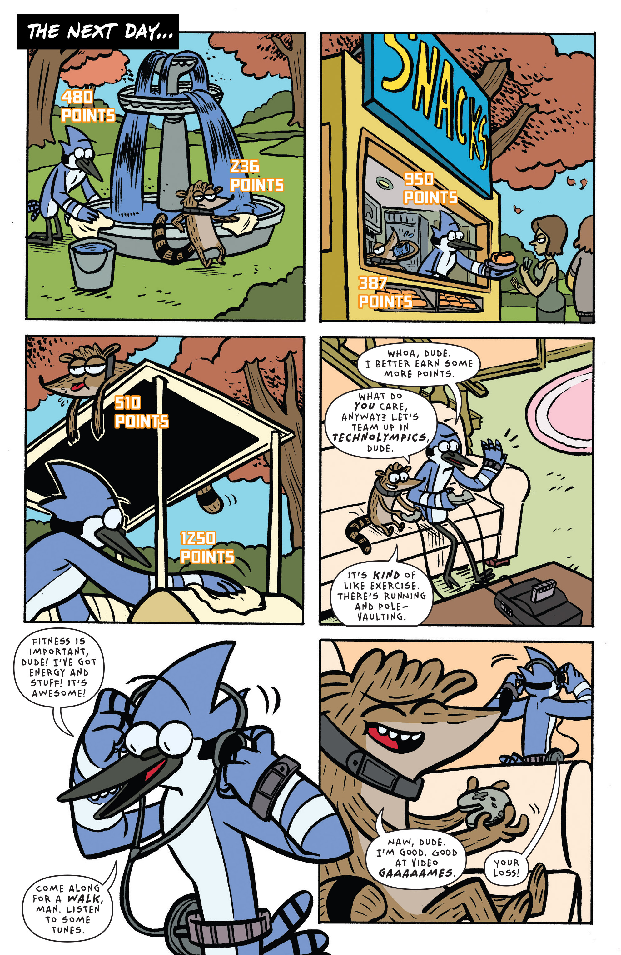Read online Regular Show comic -  Issue #25 - 6
