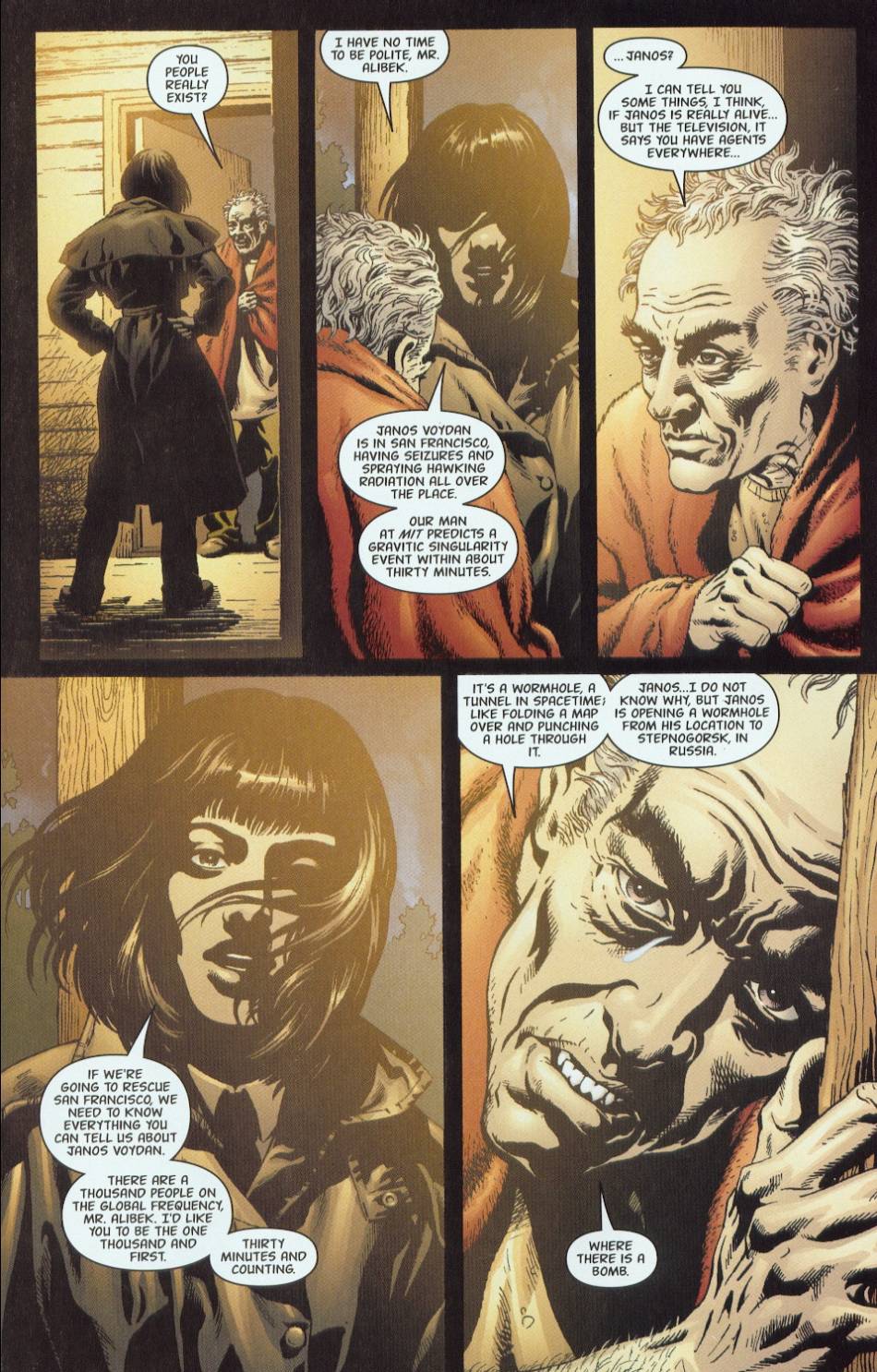 Read online Global Frequency comic -  Issue #1 - 13