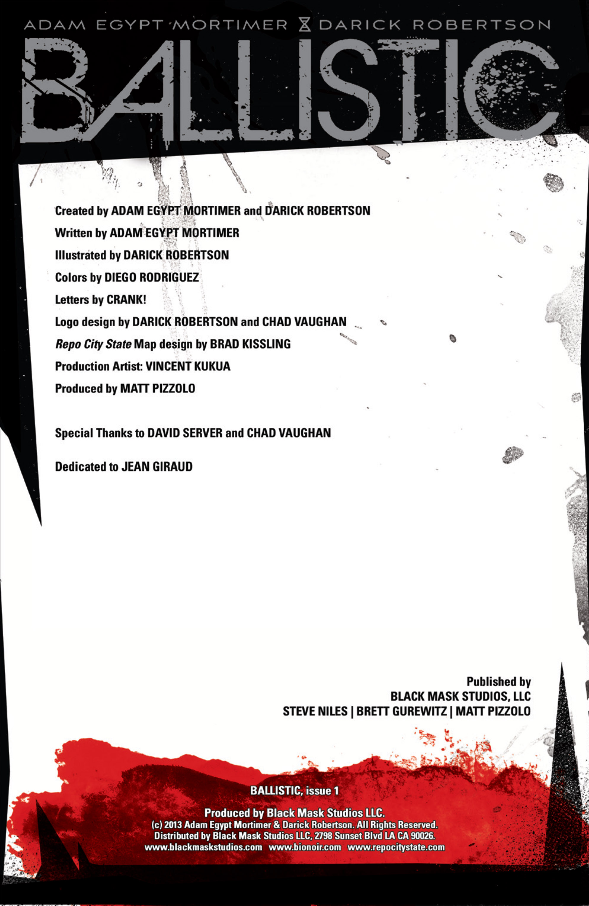 Read online Ballistic (2013) comic -  Issue #1 - 2