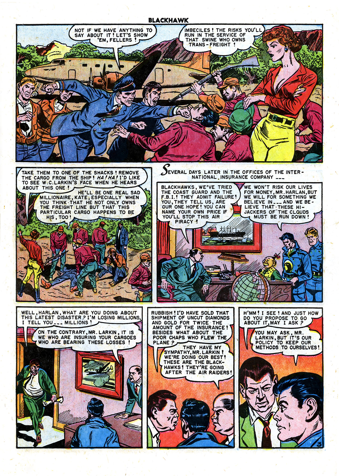 Read online Blackhawk (1957) comic -  Issue #36 - 17