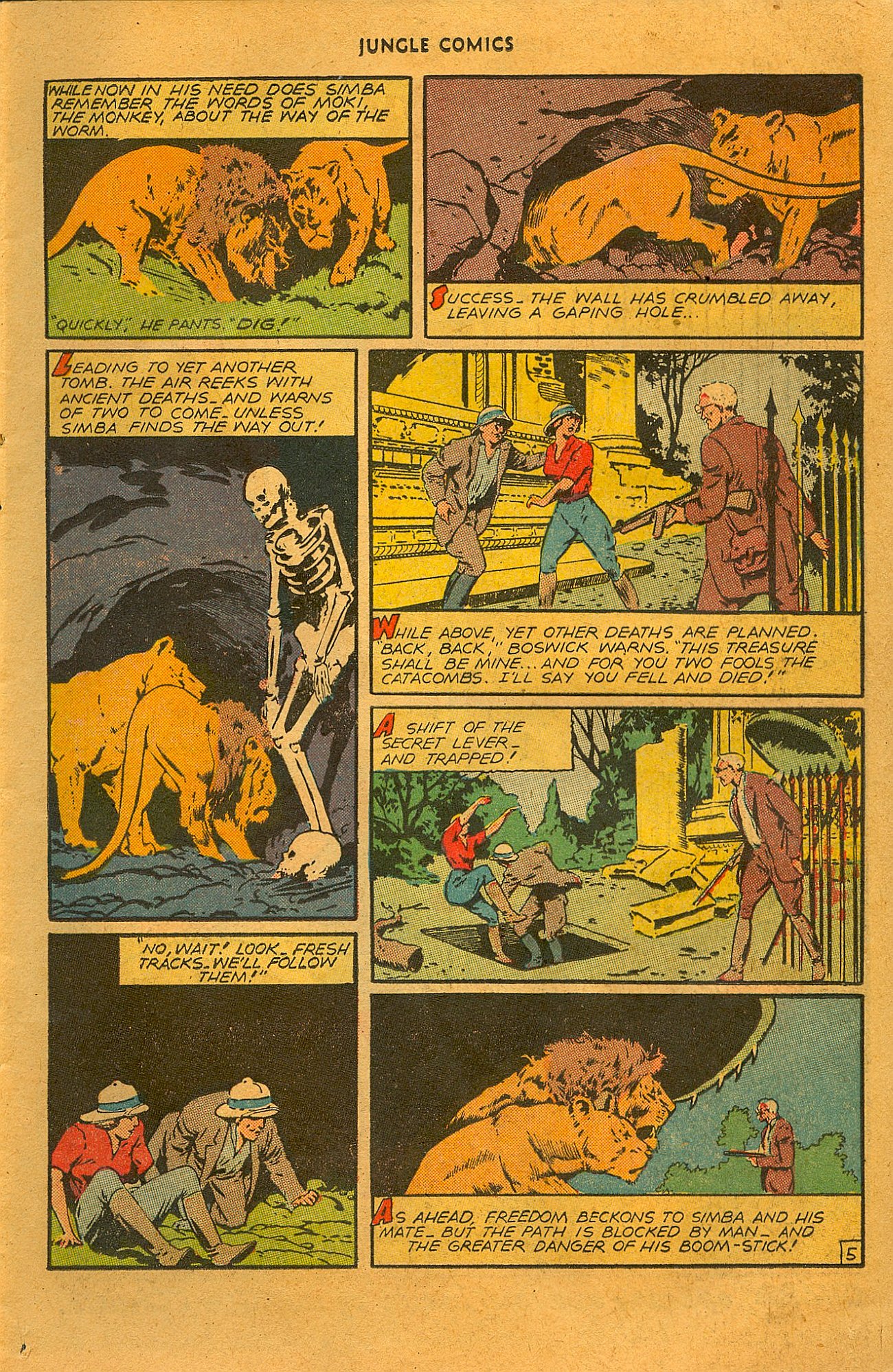 Read online Jungle Comics comic -  Issue #88 - 18