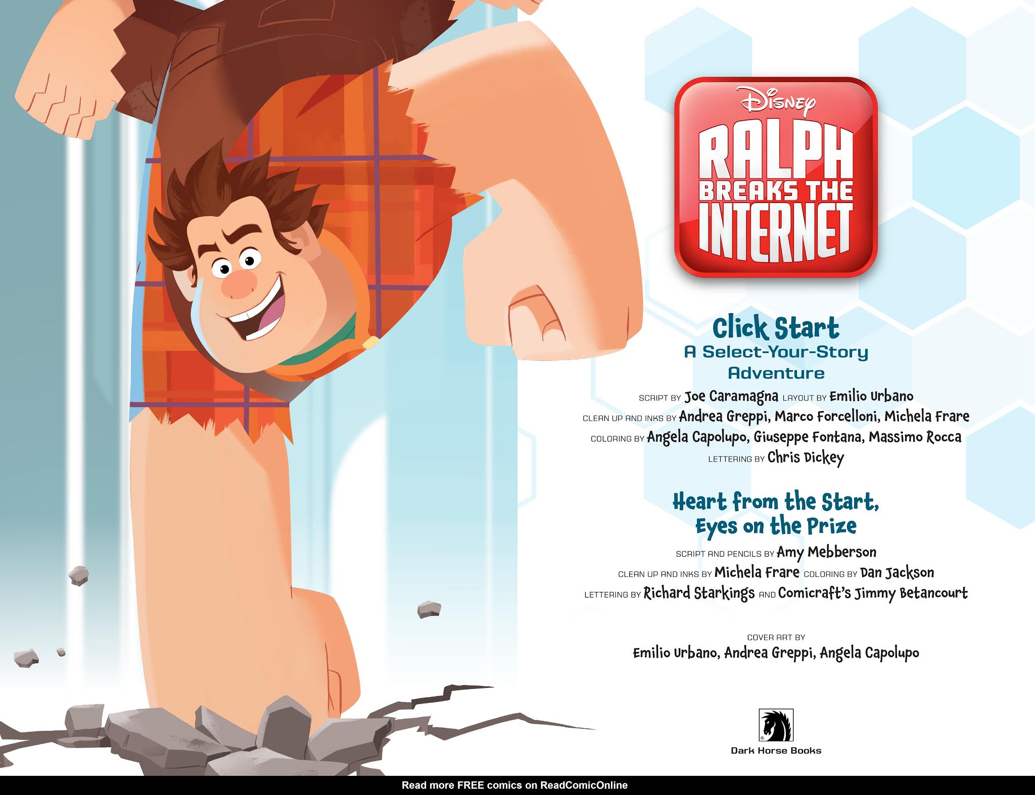 Read online Disney Ralph Breaks the Internet: Click Start- Select-Your-Story Adventure comic -  Issue # Full - 3