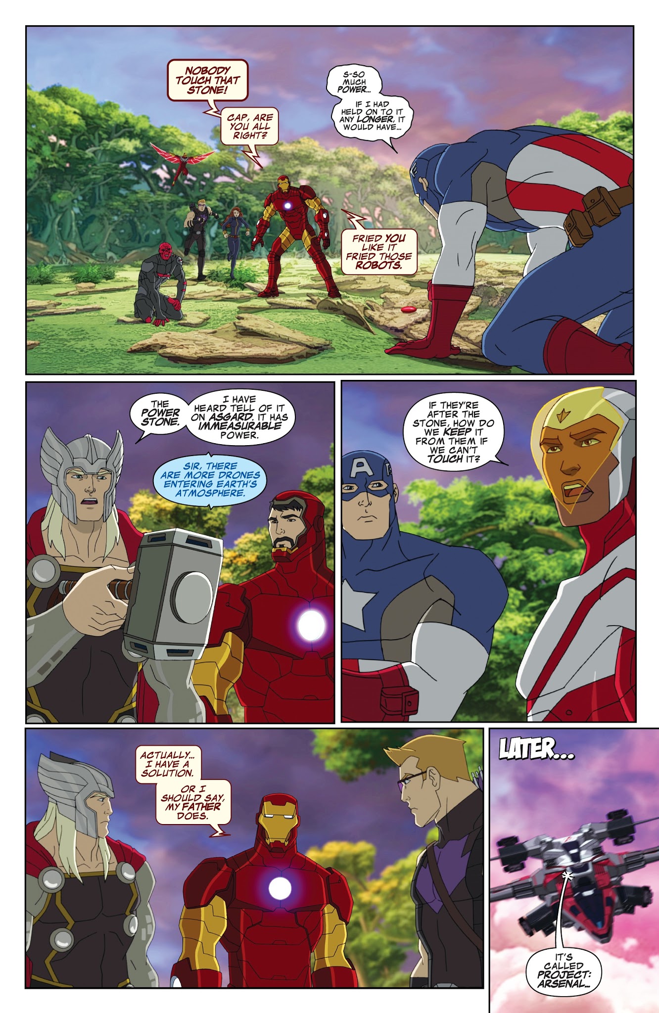 Read online Avengers vs. Thanos (2018) comic -  Issue # TPB - 12