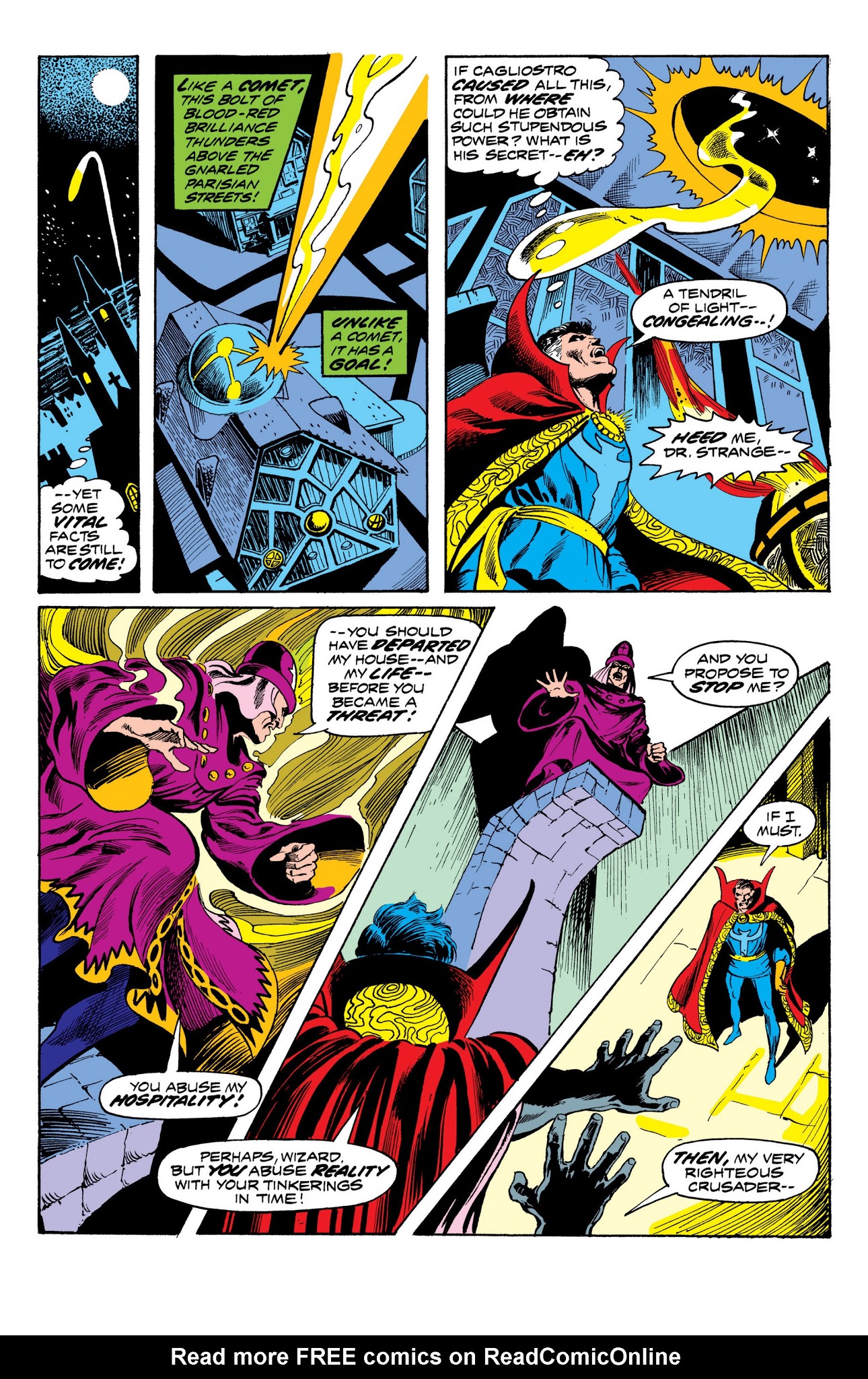 Read online Doctor Strange: A Separate Reality comic -  Issue # TPB - 365