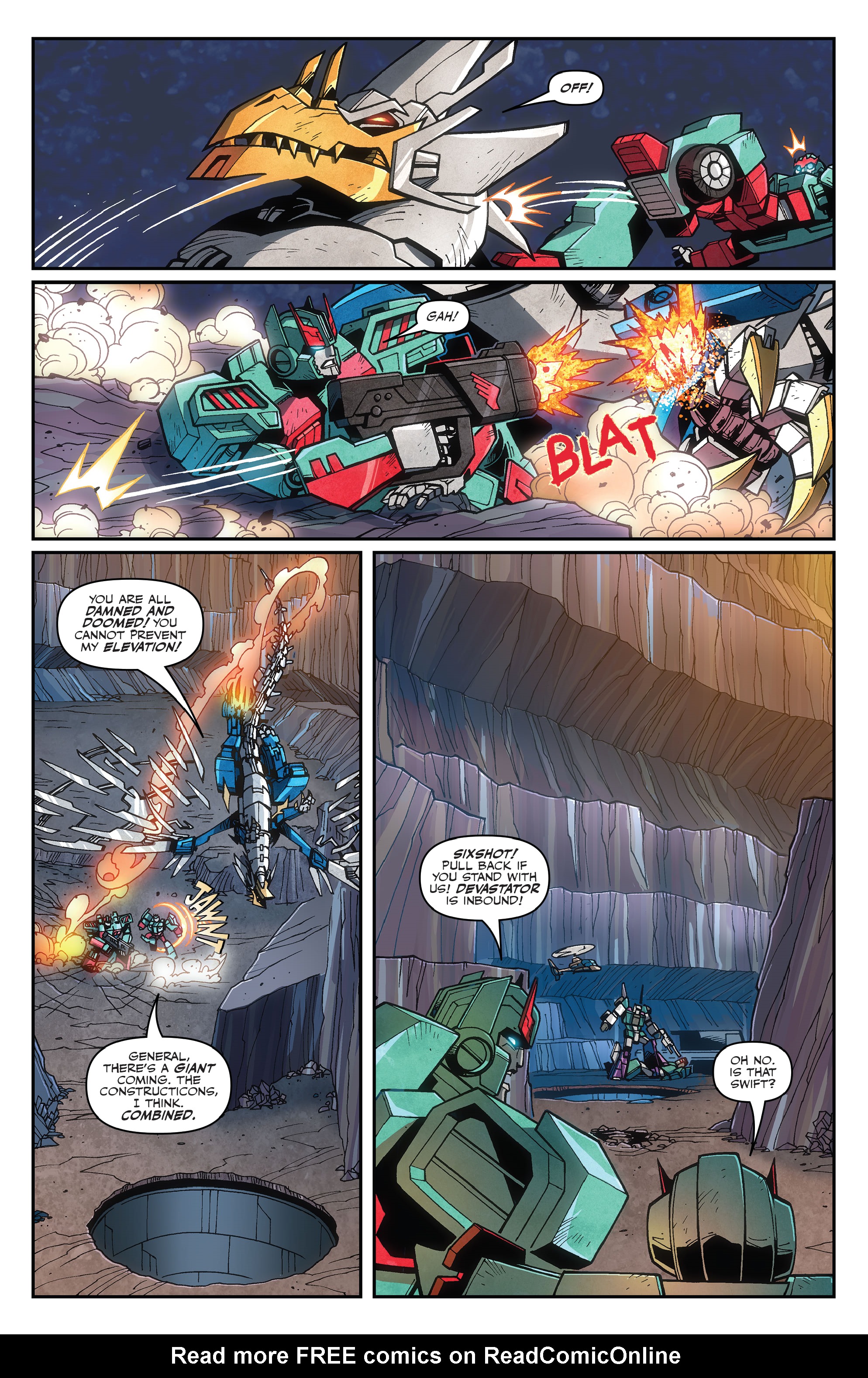 Read online Transformers: War’s End comic -  Issue #3 - 6