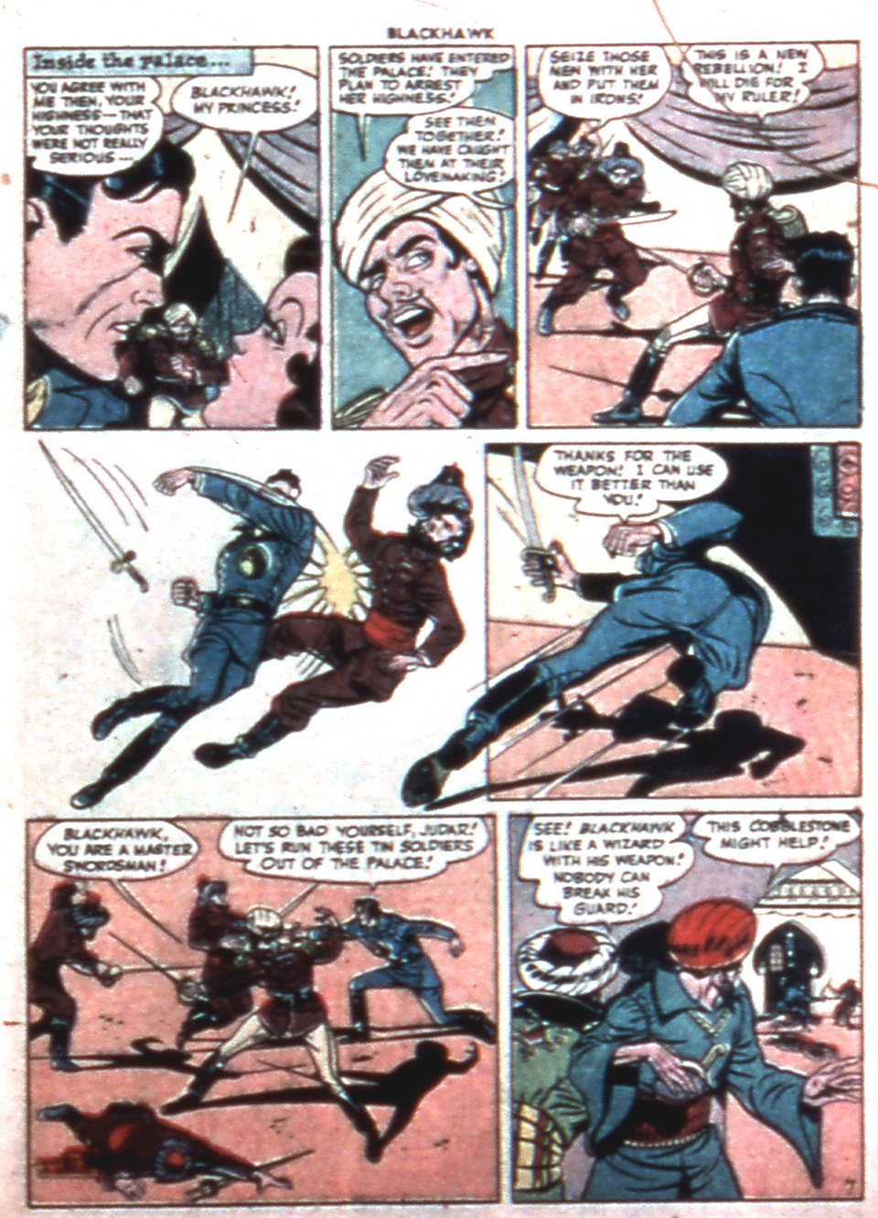 Read online Blackhawk (1957) comic -  Issue #14 - 21