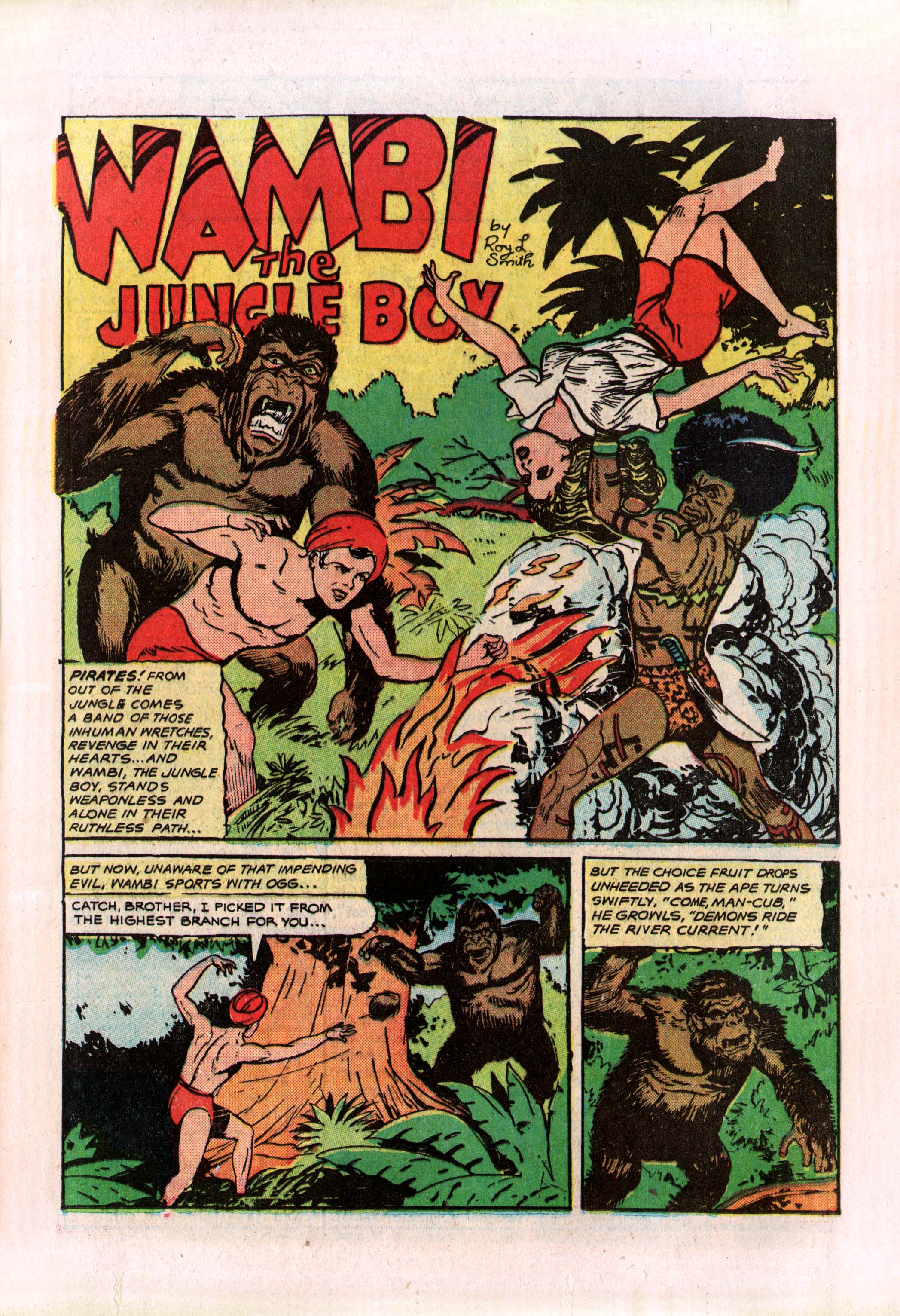 Read online Wambi Jungle Boy comic -  Issue #8 - 16