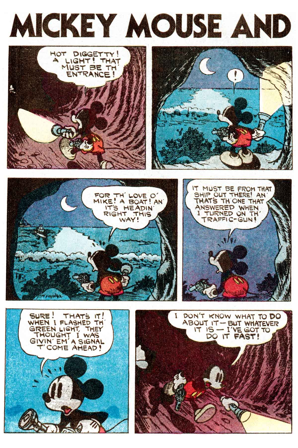 Read online Walt Disney's Mickey Mouse comic -  Issue #221 - 4