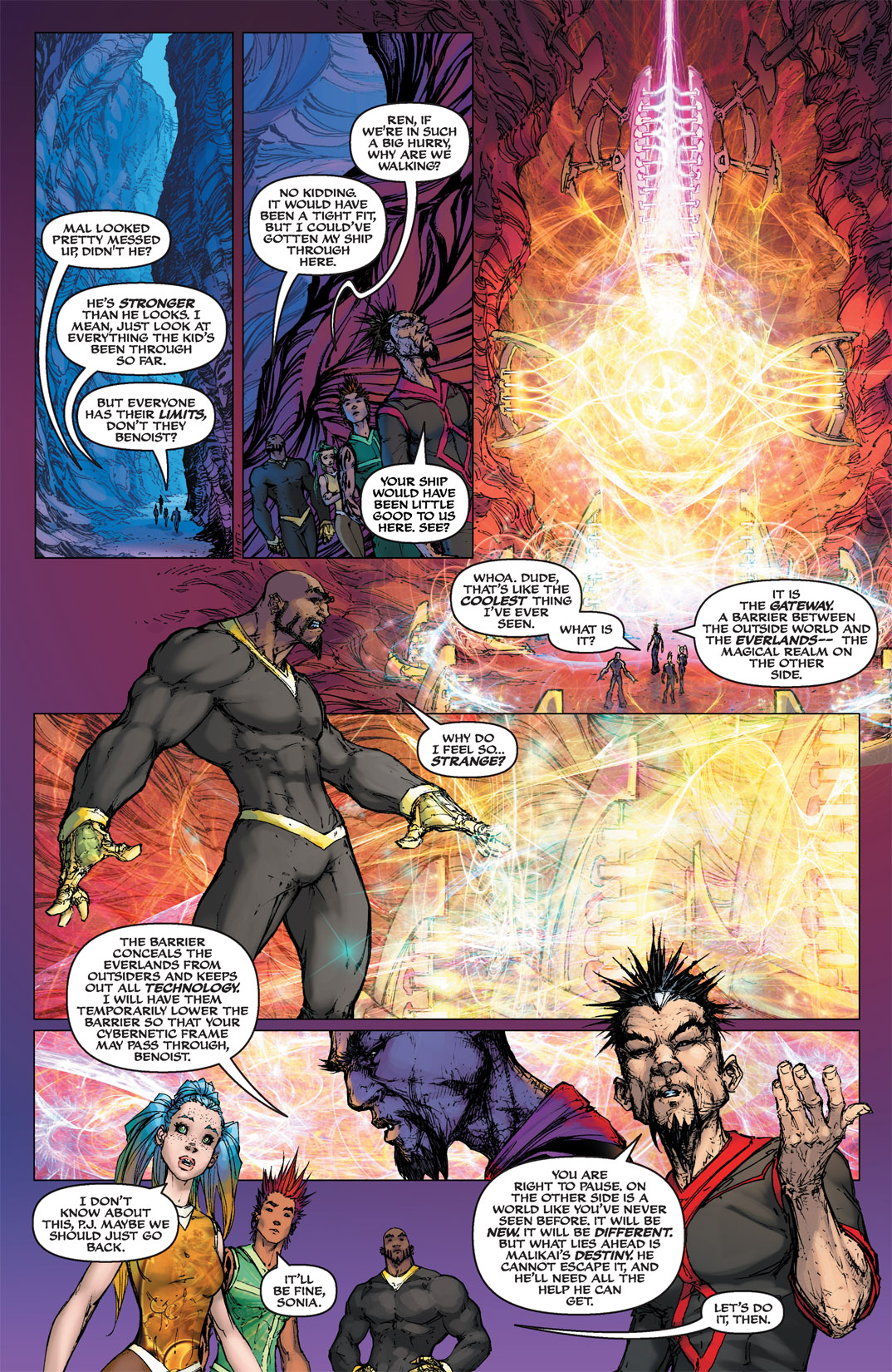 Read online Michael Turner's Soulfire (2003) comic -  Issue #8 - 11