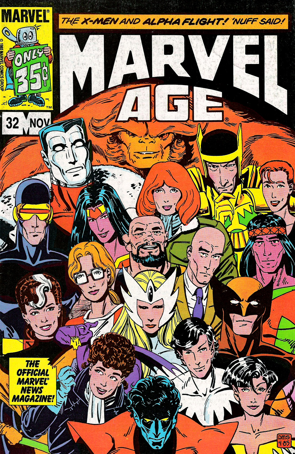 Read online Marvel Age comic -  Issue #32 - 1
