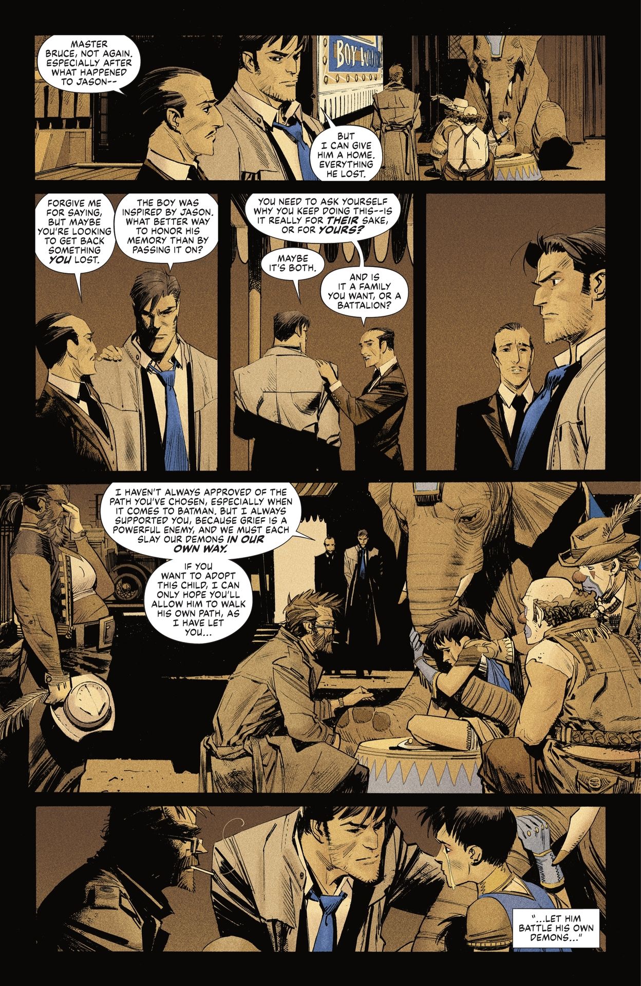 Read online Batman: Beyond the White Knight comic -  Issue #7 - 5