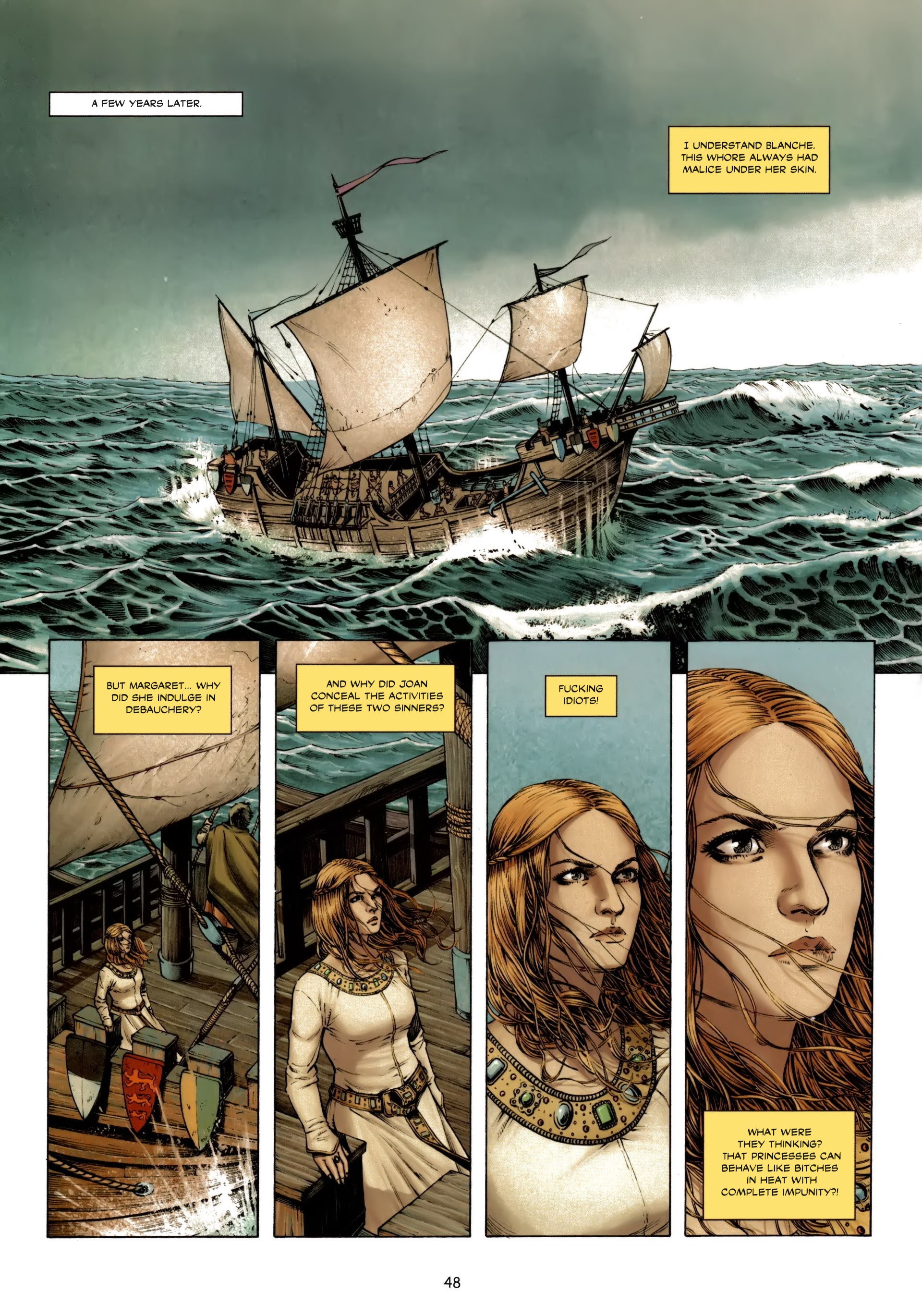 Read online Isabella: She-Wolf of France comic -  Issue #1 - 49