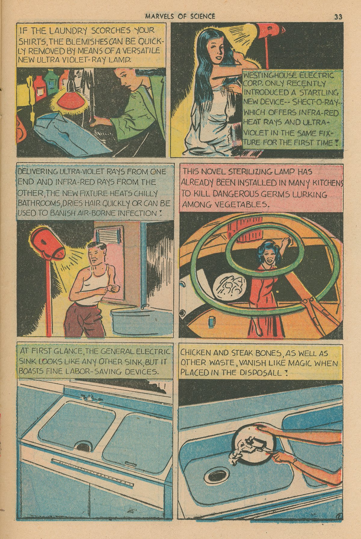 Read online Marvels Of Science comic -  Issue #3 - 35