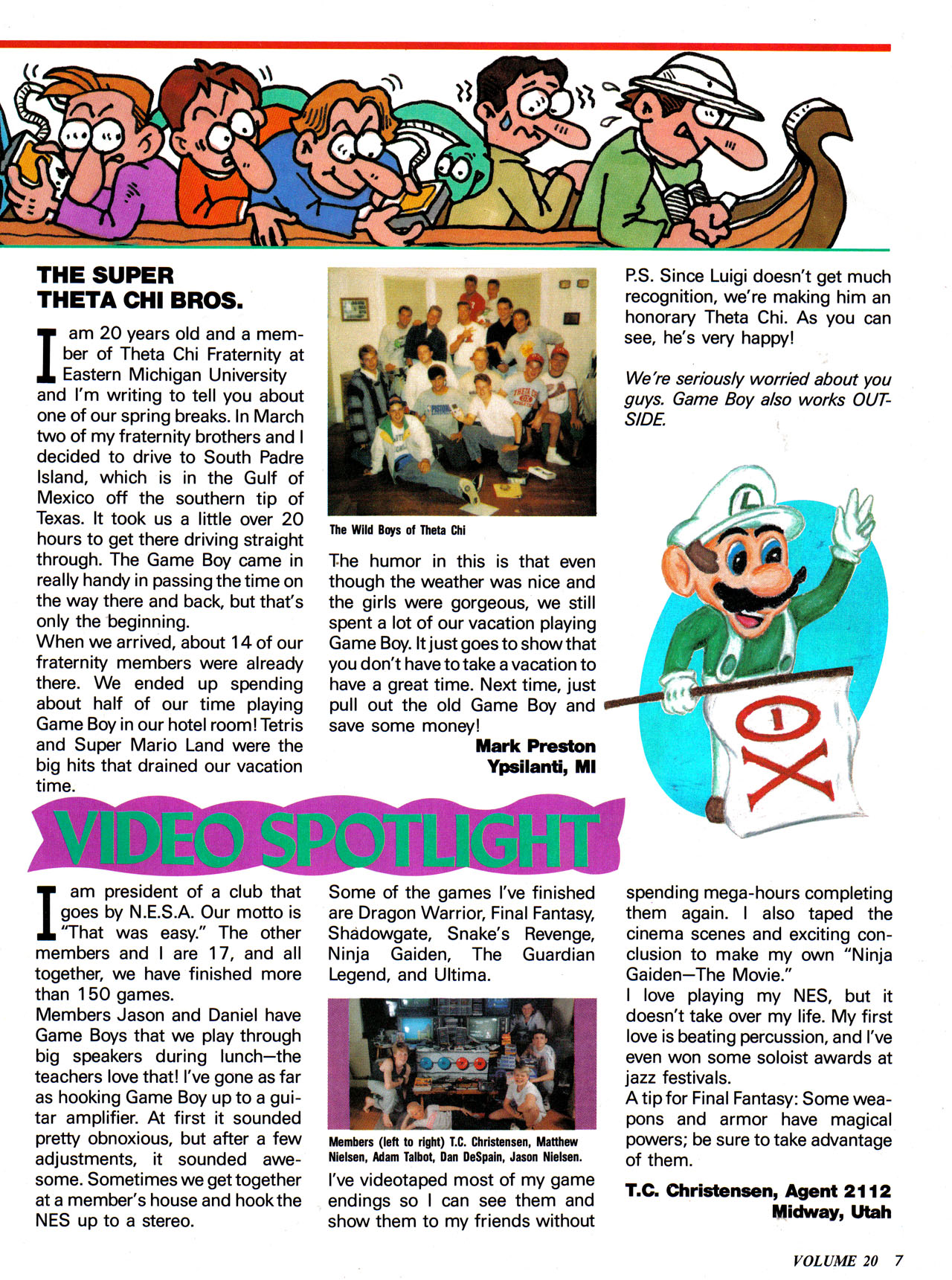 Read online Nintendo Power comic -  Issue #20 - 8