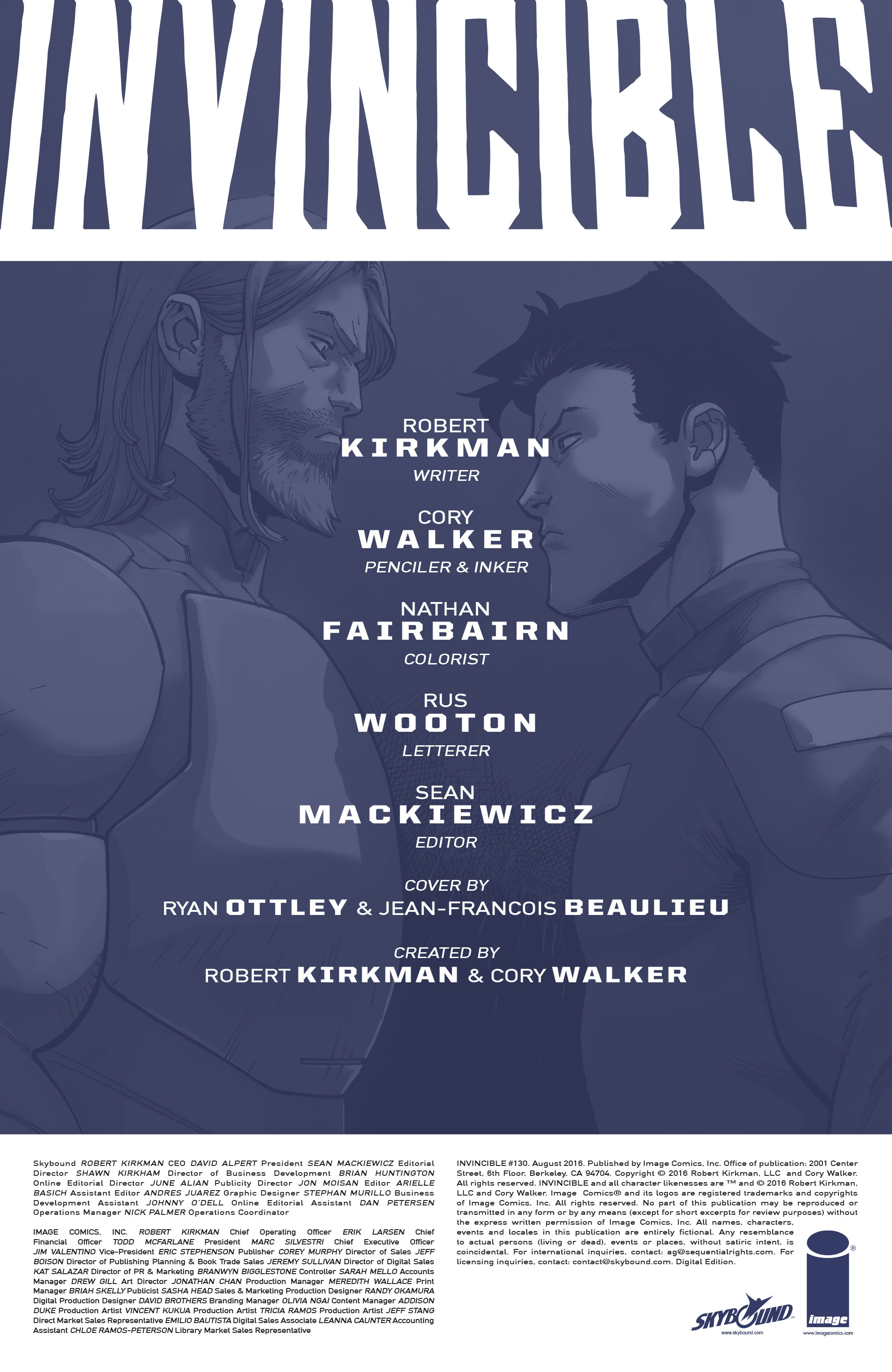 Read online Invincible comic -  Issue #130 - 2