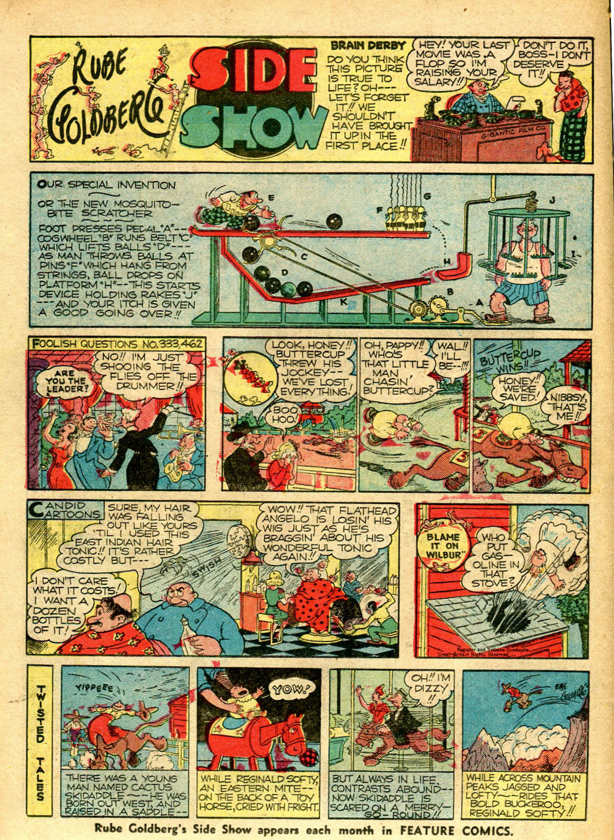 Read online Feature Comics comic -  Issue #25 - 52